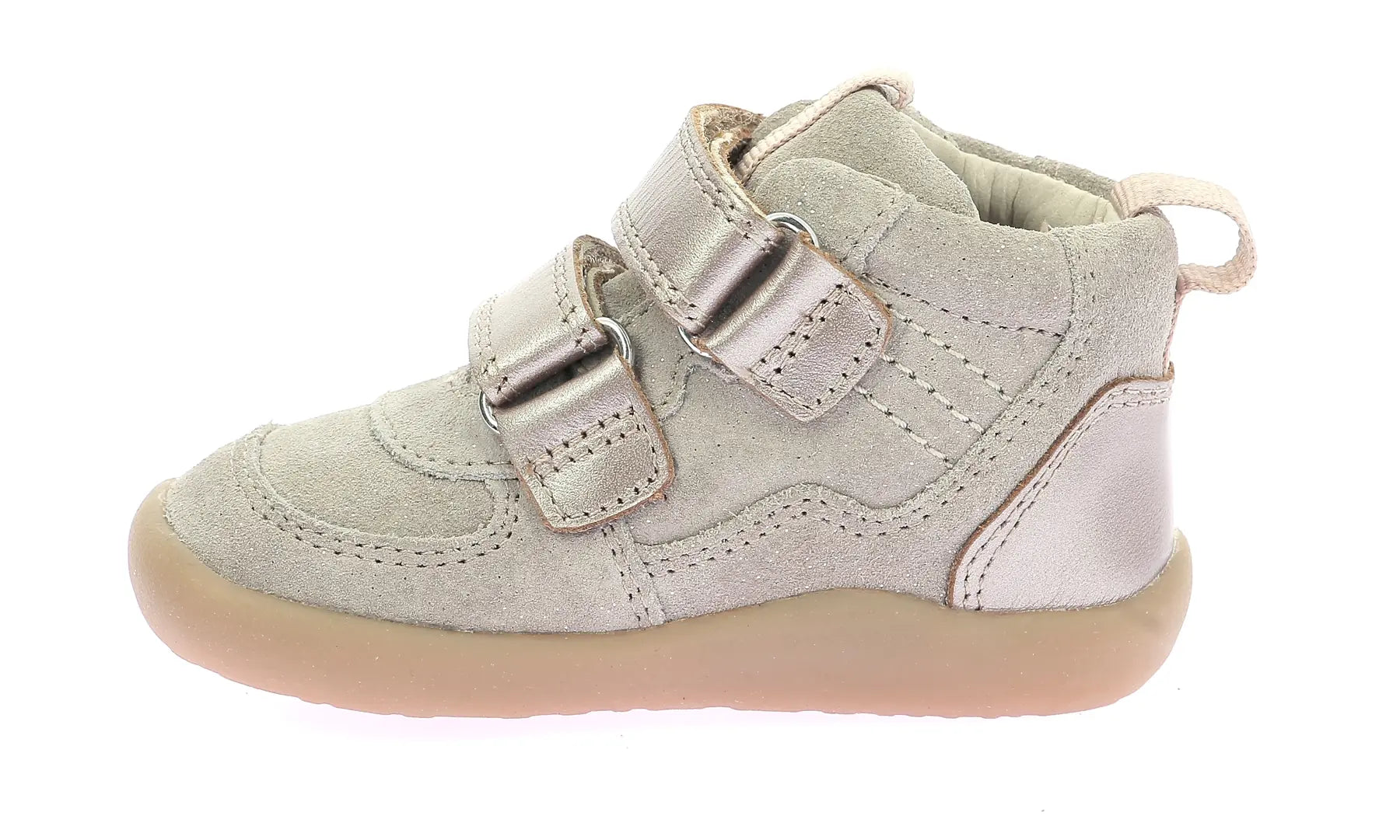 KICKERS Bottillons Barefoot Kickfresho Beige Champagne ma petite pointure 