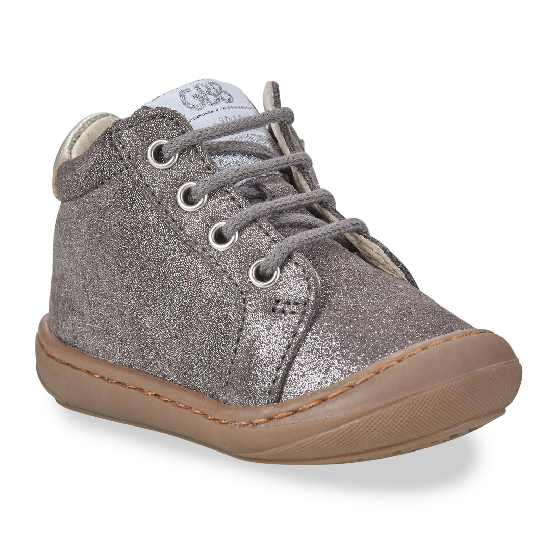 GBB Bottines Laninou Gris Argent ma petite pointure 