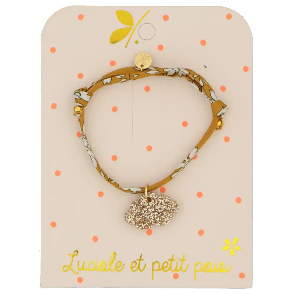 LUCIOLE ET PETIT POIS Bracelet Liberty Capel Moutarde ma petite pointure 