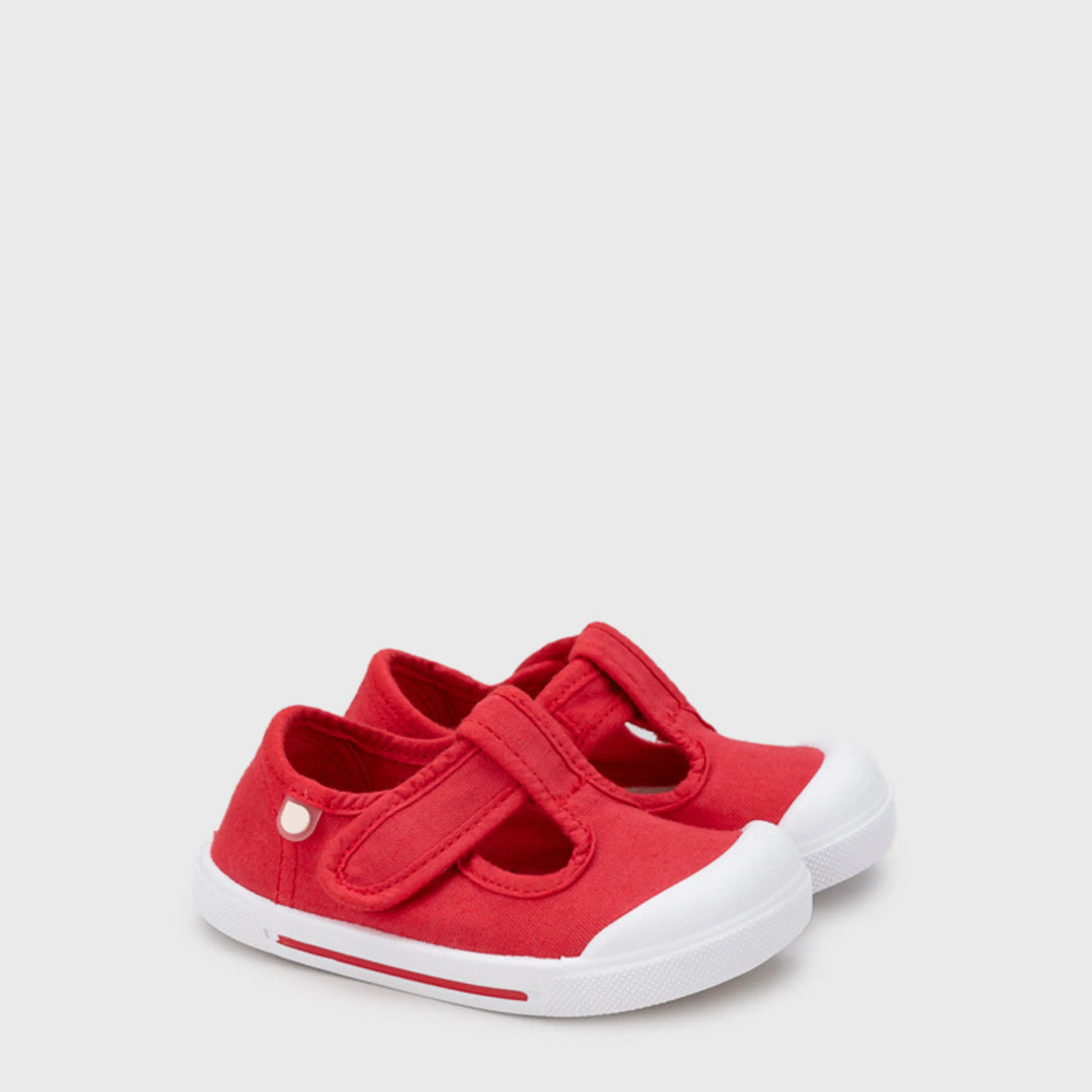IGOR Baskets en toile Barefoot Canvas Pepito Rojo ma petite pointure 