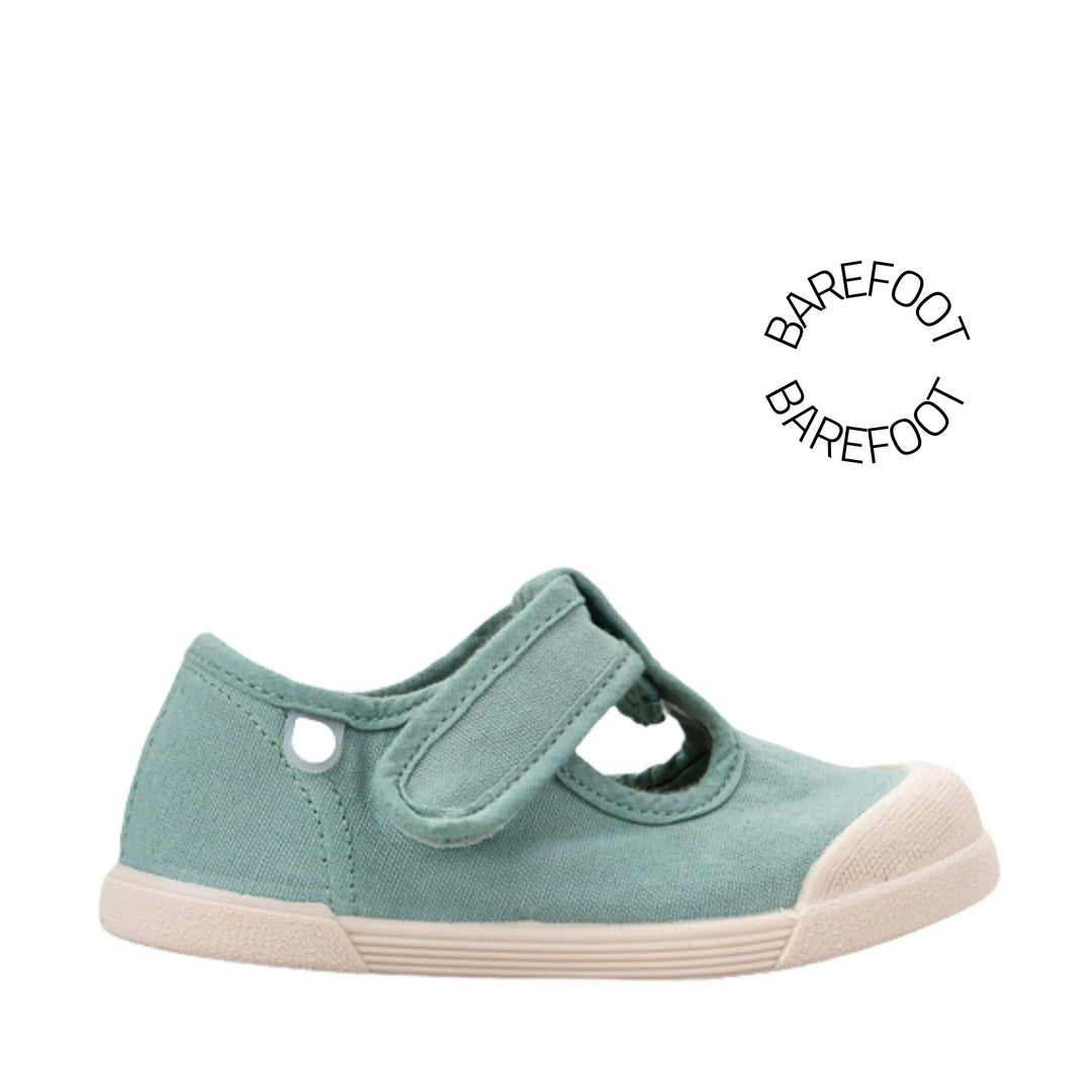 IGOR Baskets en toile Barefoot Lona Pepito Matcha ma petite pointure 