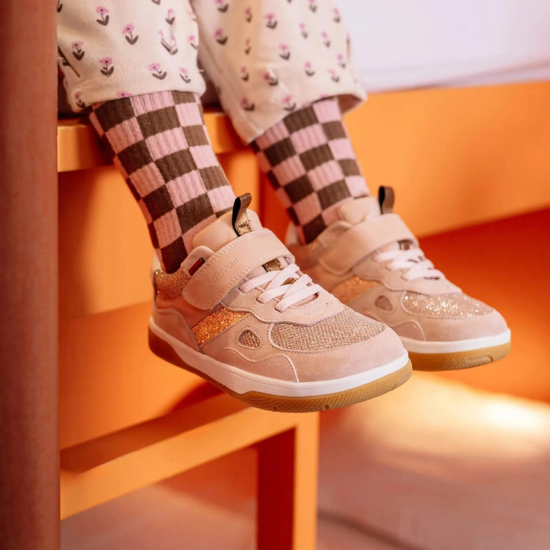 SHOO POM Baskets Barefoot Baresket Jog Pink ma petite pointure 