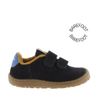 VICTORIA Baskets Barefoot Bosco Scratchs Cuir Fendu Marino ma petite pointure 