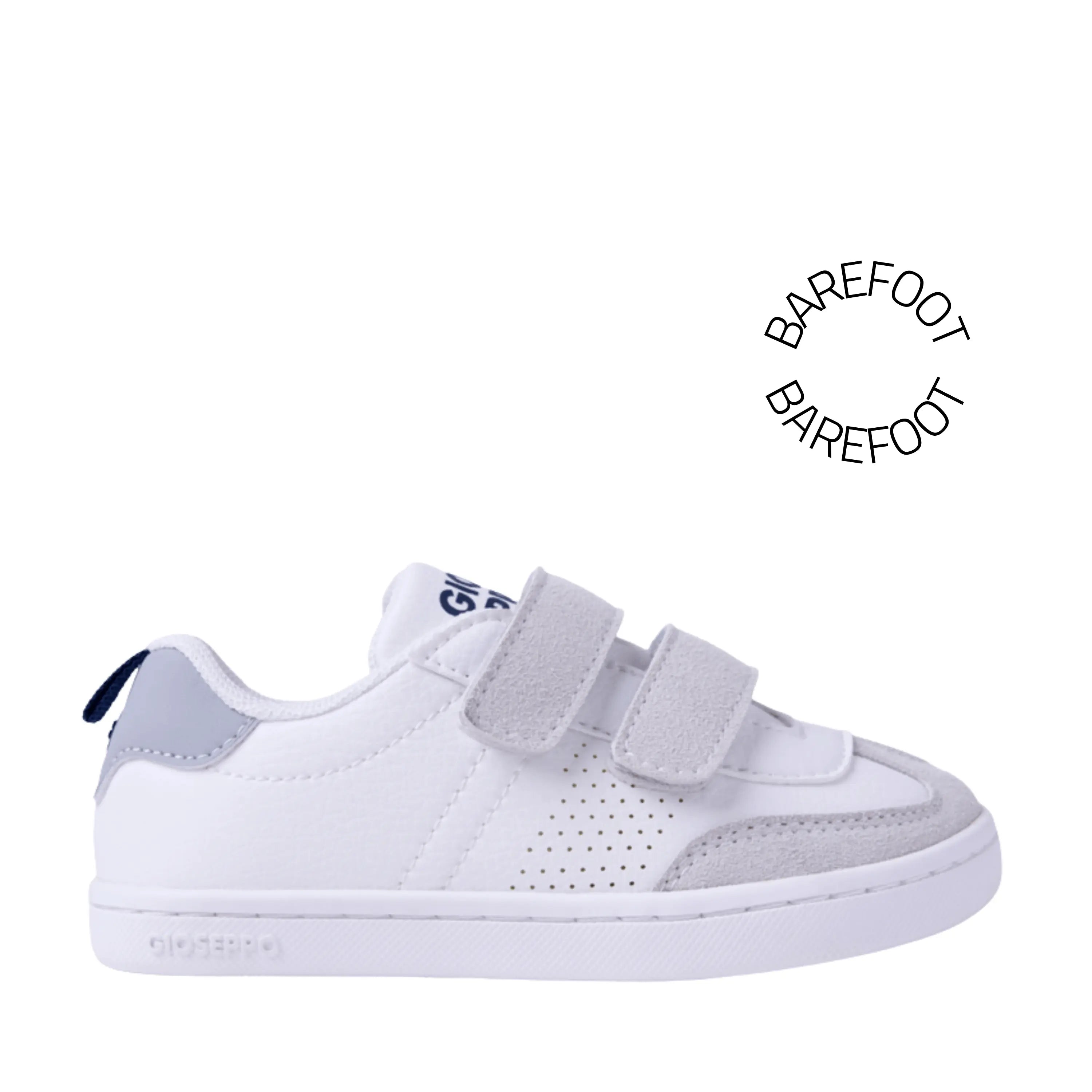 GIOSEPPO Baskets Barefoot Canlaon Gris ma petite pointure 