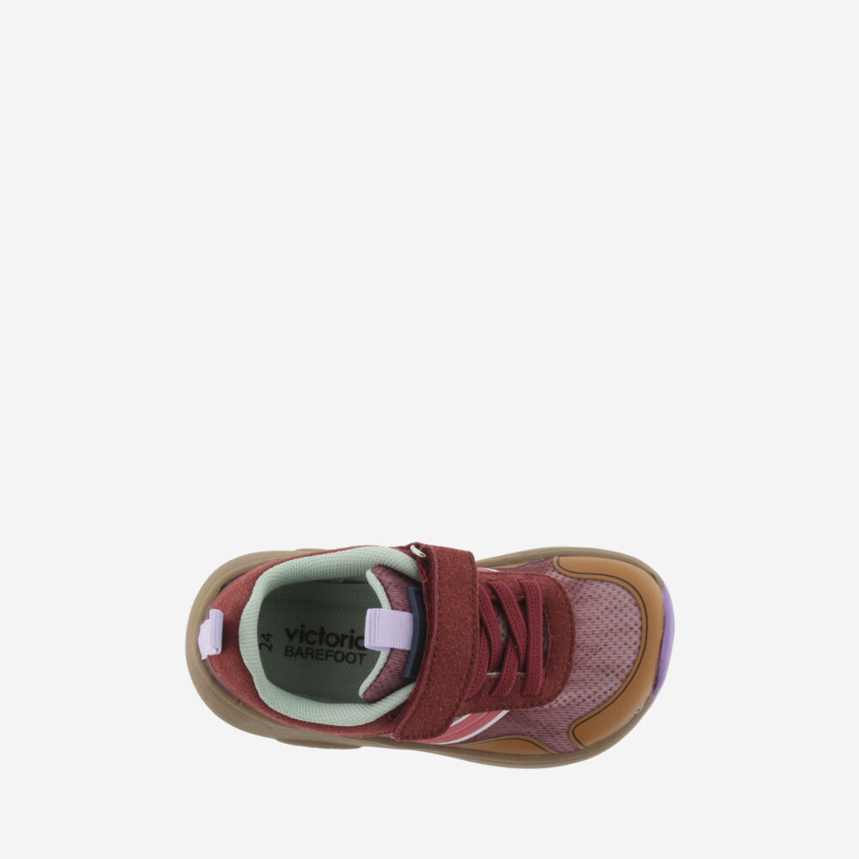 Baskets Barefoot Kai Scratch Mesh et Elastique Burdeos
