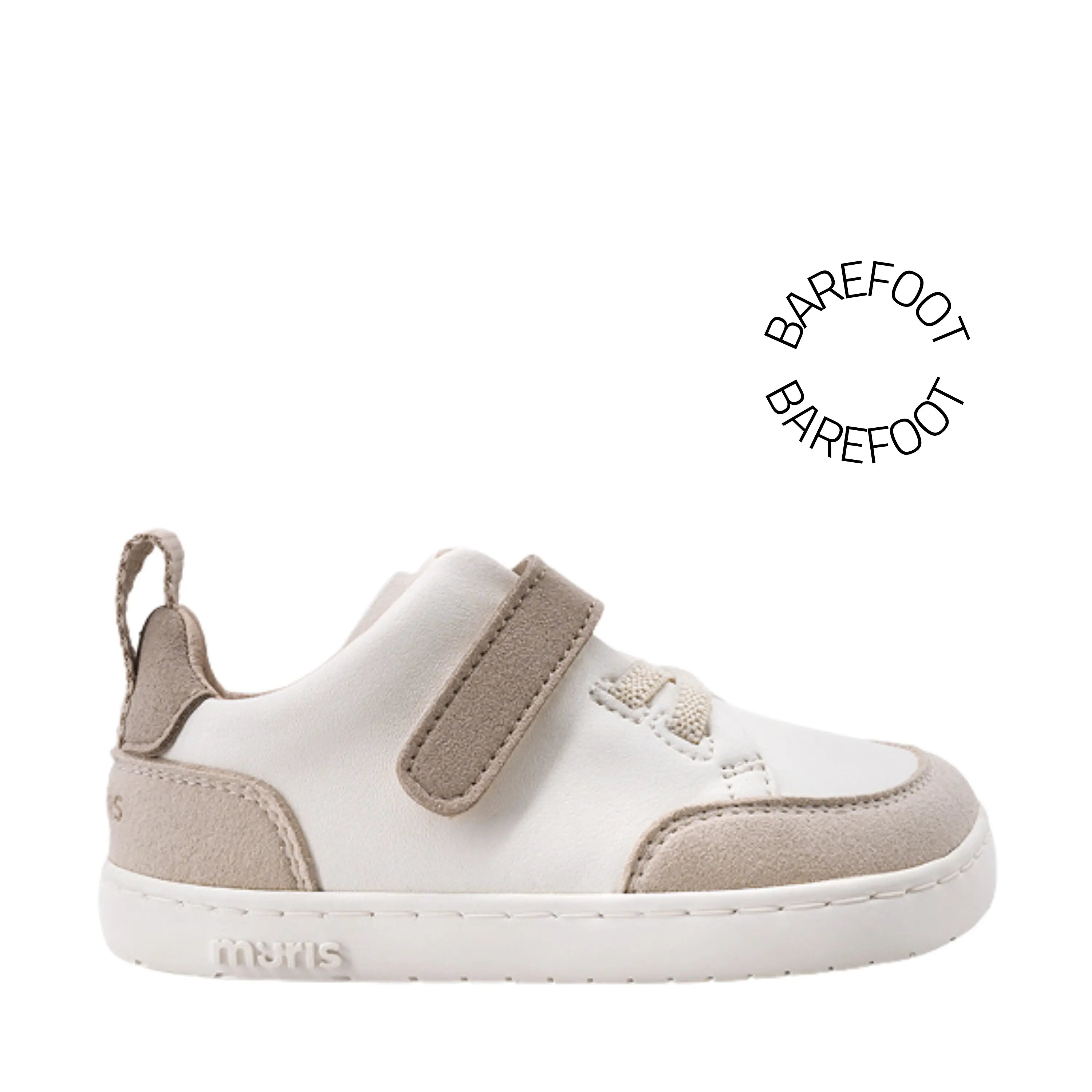 MURIS Baskets Barefoot Vegan Lion Mini Taupe ma petite pointure 