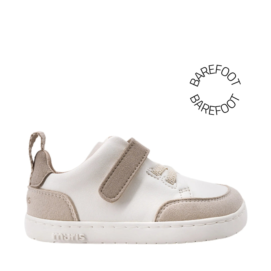 MURIS Baskets Barefoot Vegan Lion Mini Taupe ma petite pointure 