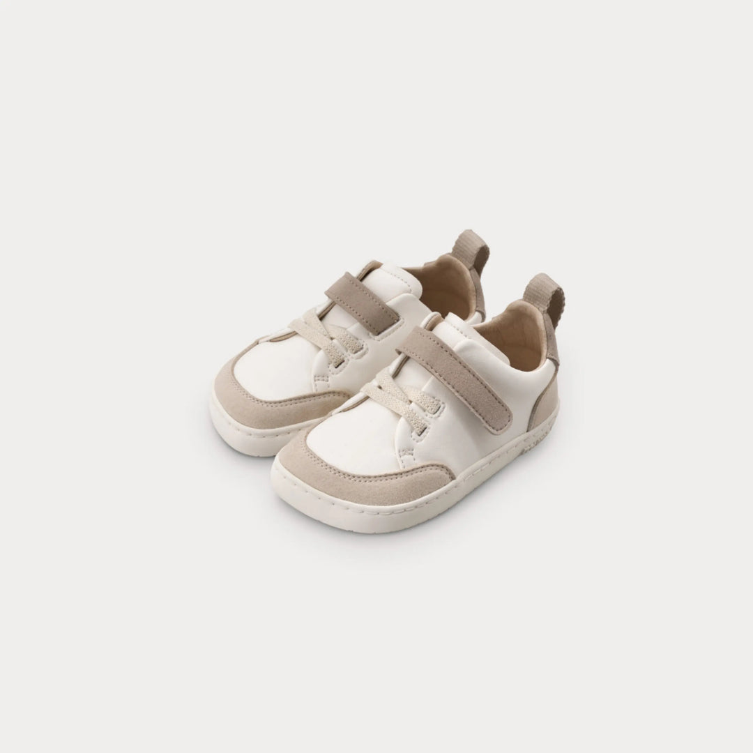 MURIS Baskets Barefoot Vegan Lion Mini Taupe ma petite pointure 