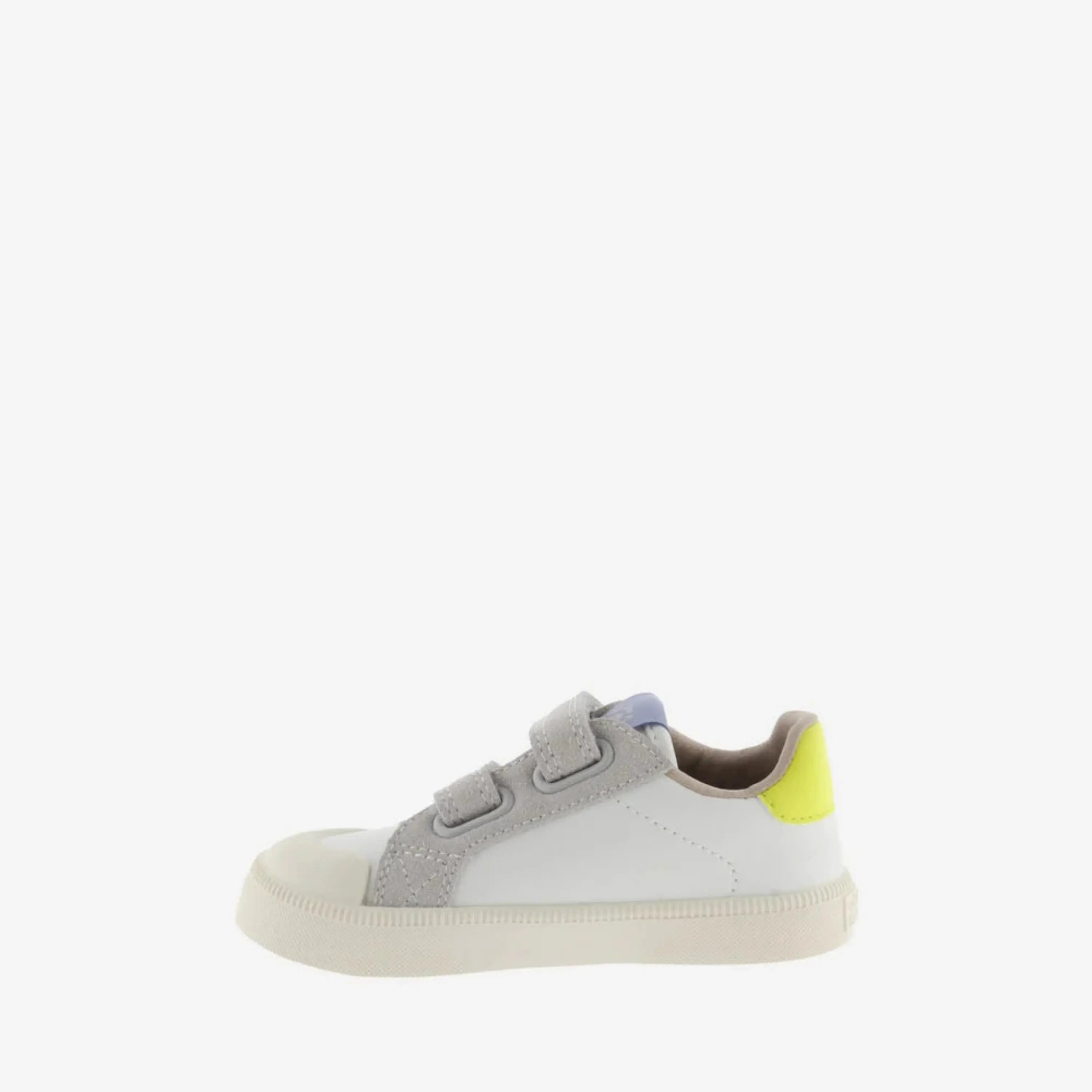 VICTORIA Baskets Barefoot Oliver Scratchs Effet Cuir & Contraste Marino ma petite pointure 
