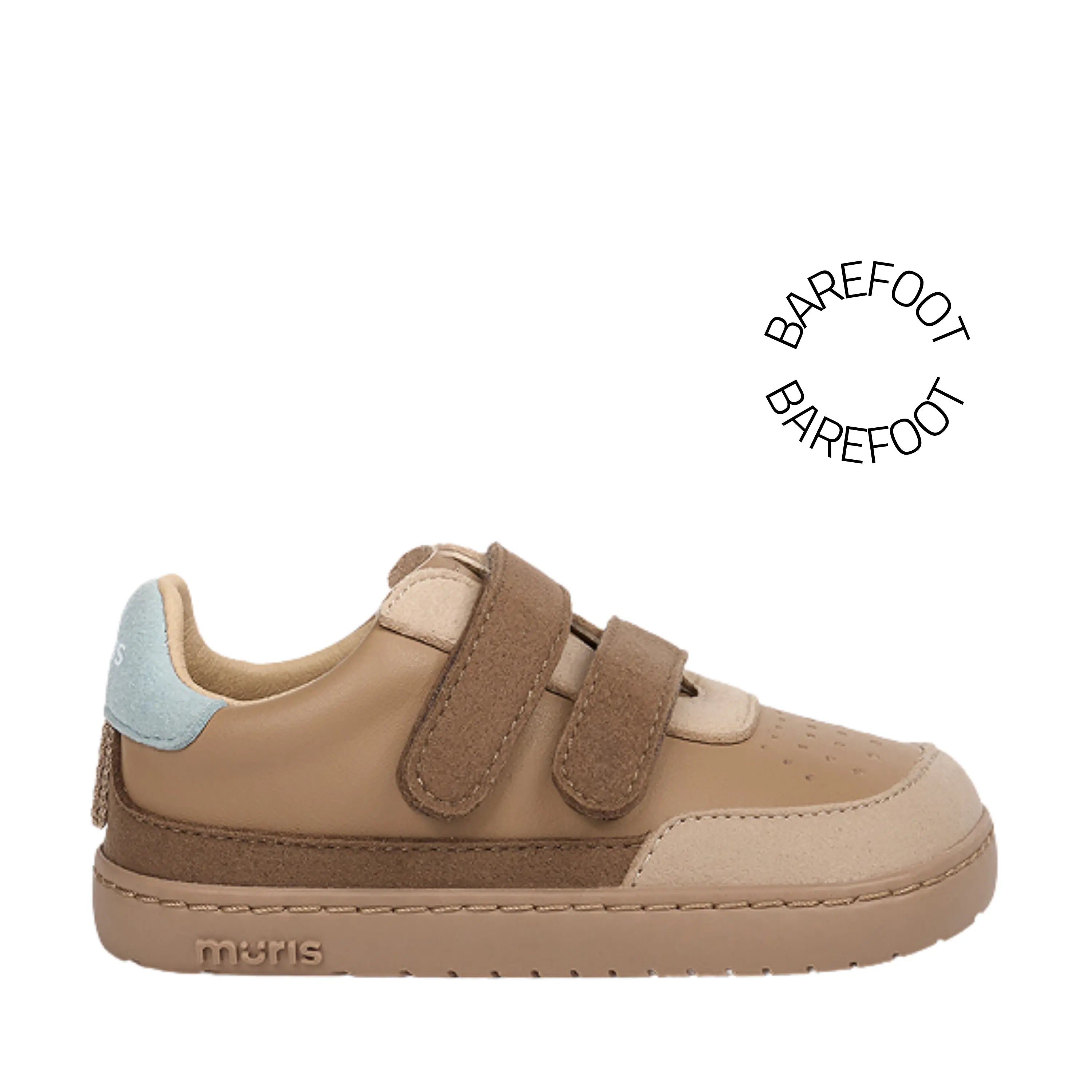 MURIS Baskets Barefoot Petra Mini Bark Brown ma petite pointure 