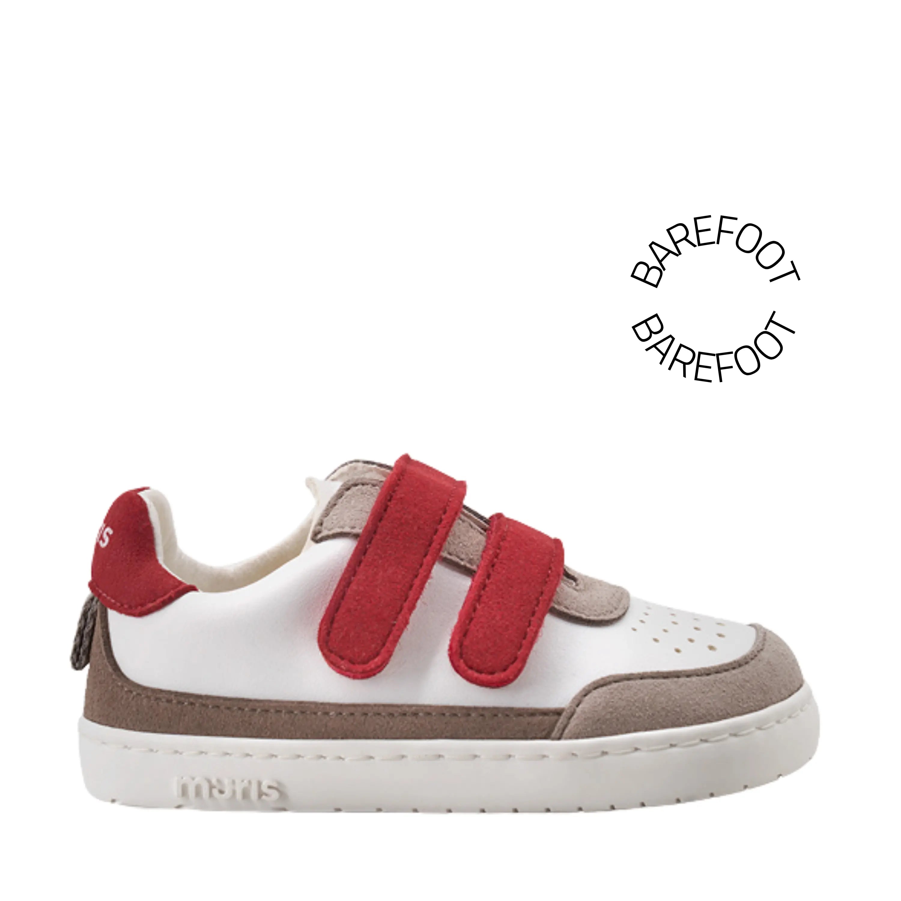 MURIS Baskets Barefoot Petra Mini Fire Red ma petite pointure 