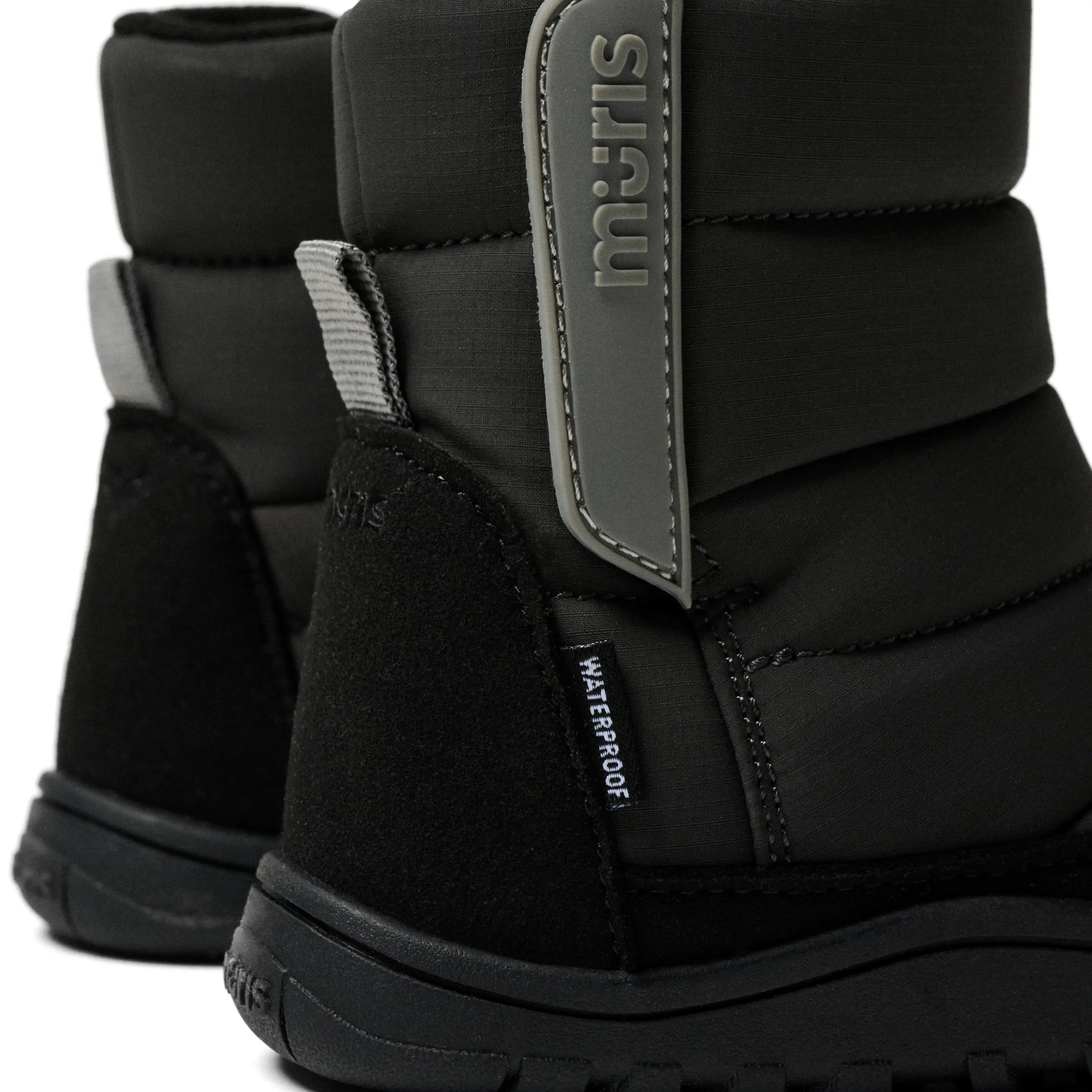 MURIS Baskets Barefoot Tromso Mini Black ma petite pointure 