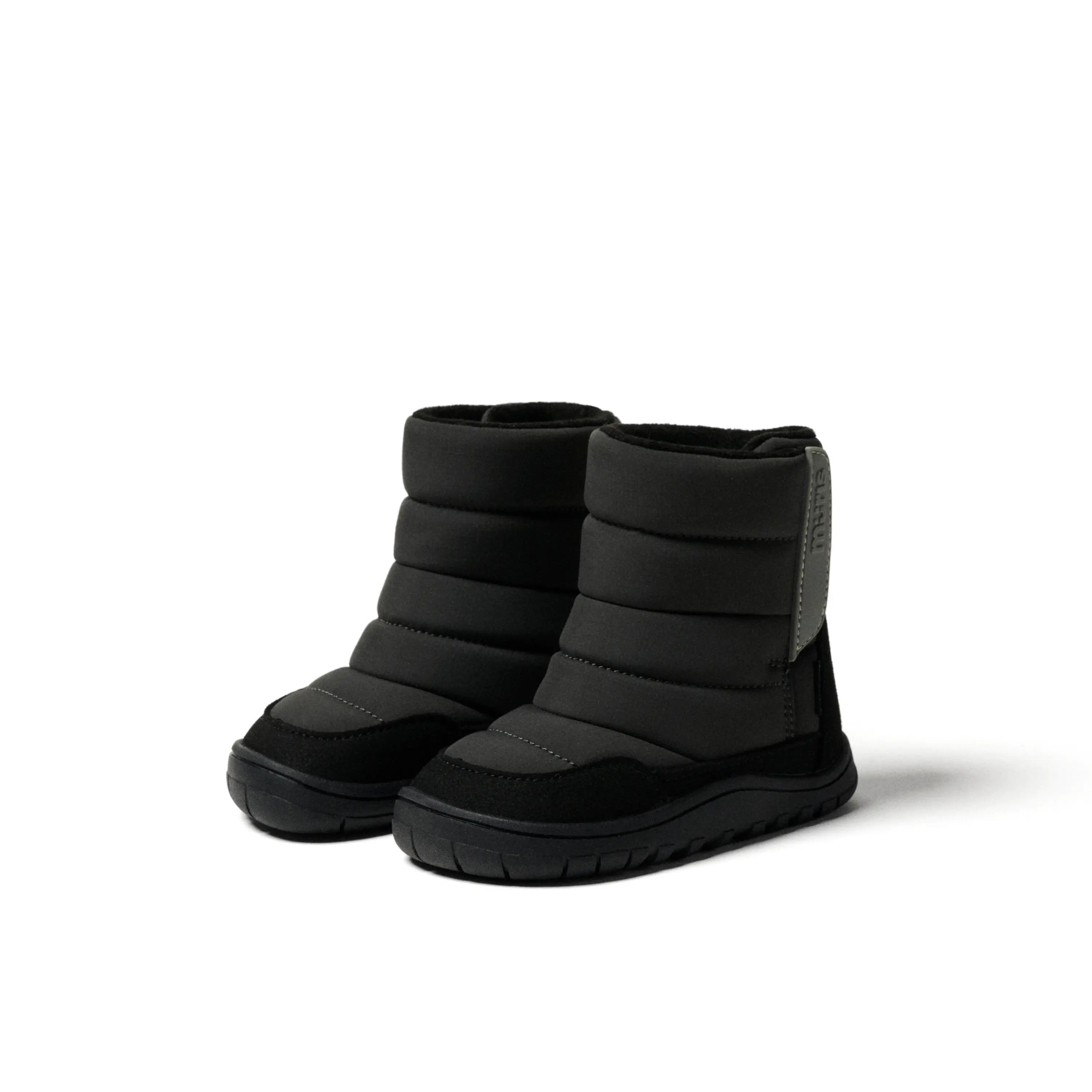 MURIS Baskets Barefoot Tromso Mini Black ma petite pointure 