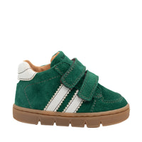 BABYBOTTE Baskets Farel Velcro Velour Vert ma petite pointure 