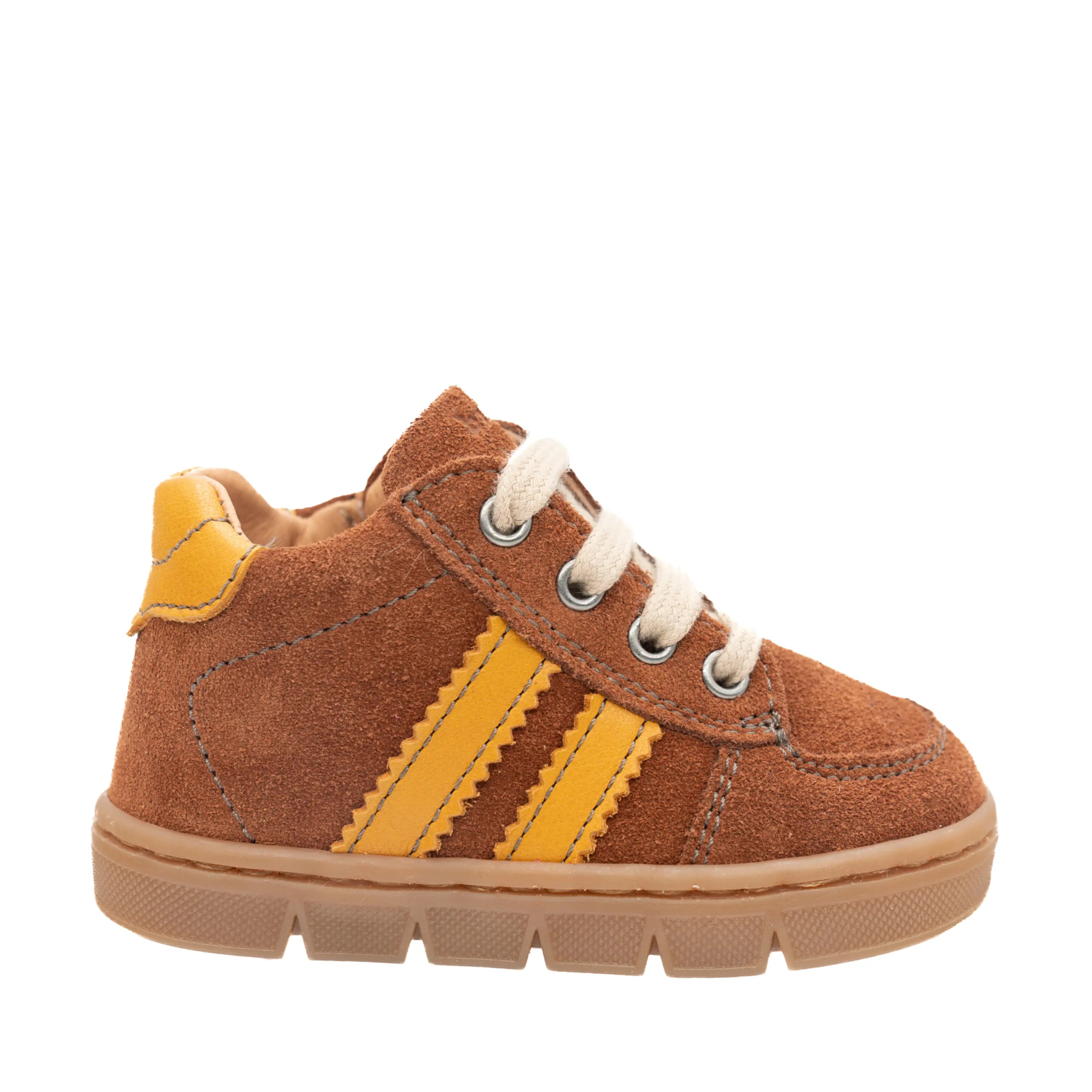 BABYBOTTE Baskets Farel Velour Cognac ma petite pointure 