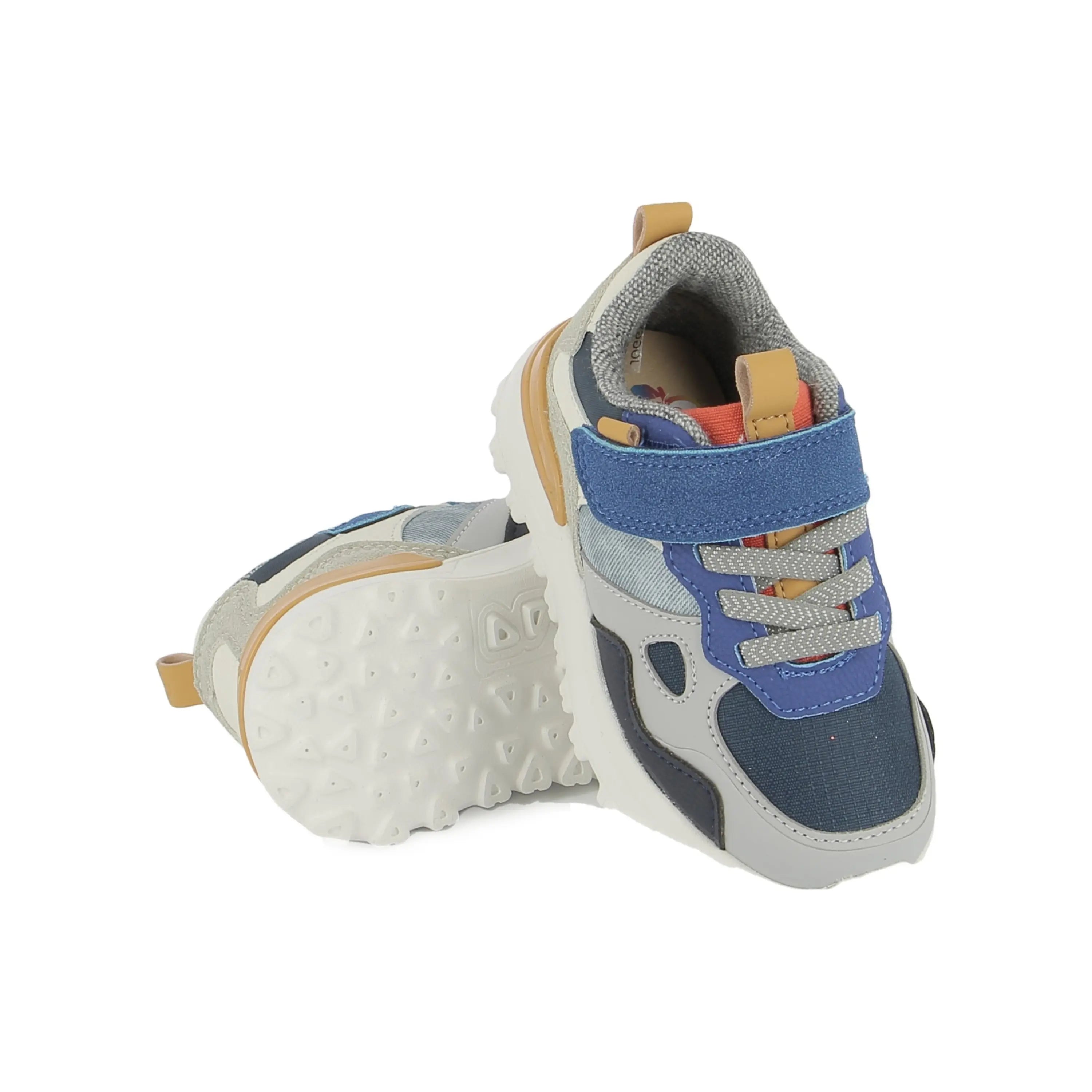 SHOO POM Baskets Joggy Scratch Leo Navy Jeans Grey ma petite pointure 
