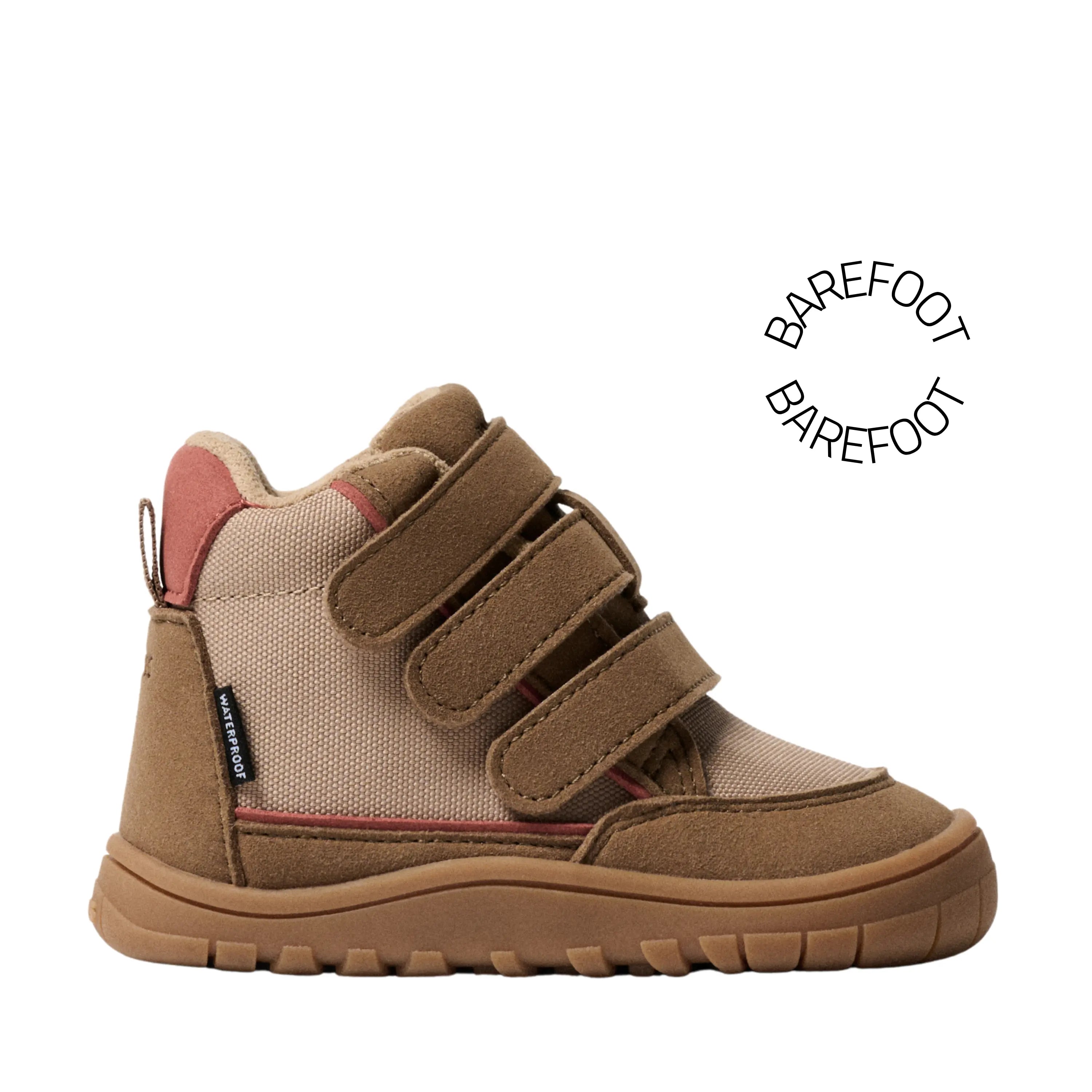 MURIS Baskets Barefoot Bankso Mini Camel ma petite pointure 