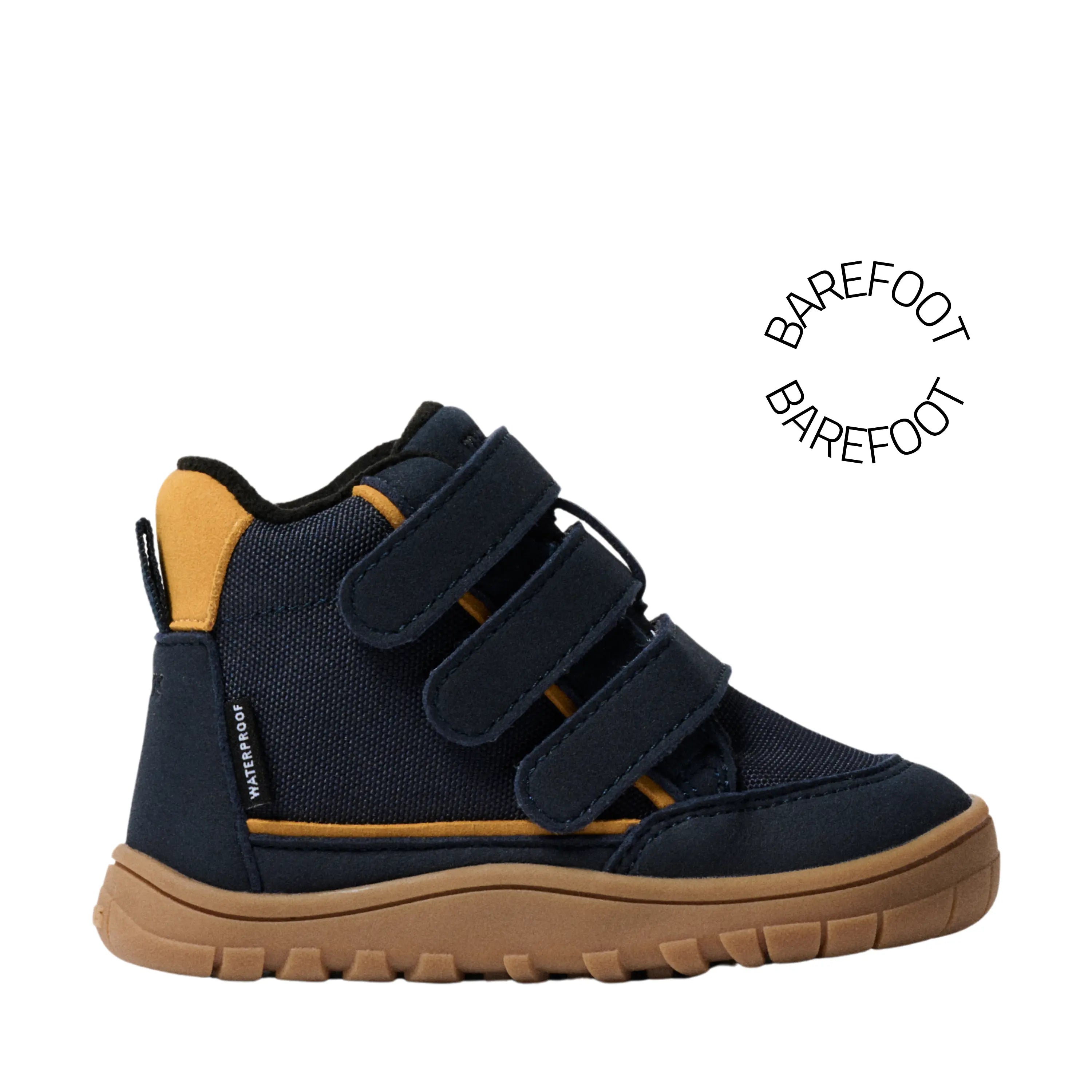 MURIS Baskets Barefoot Bankso Mini Navy Blue ma petite pointure 