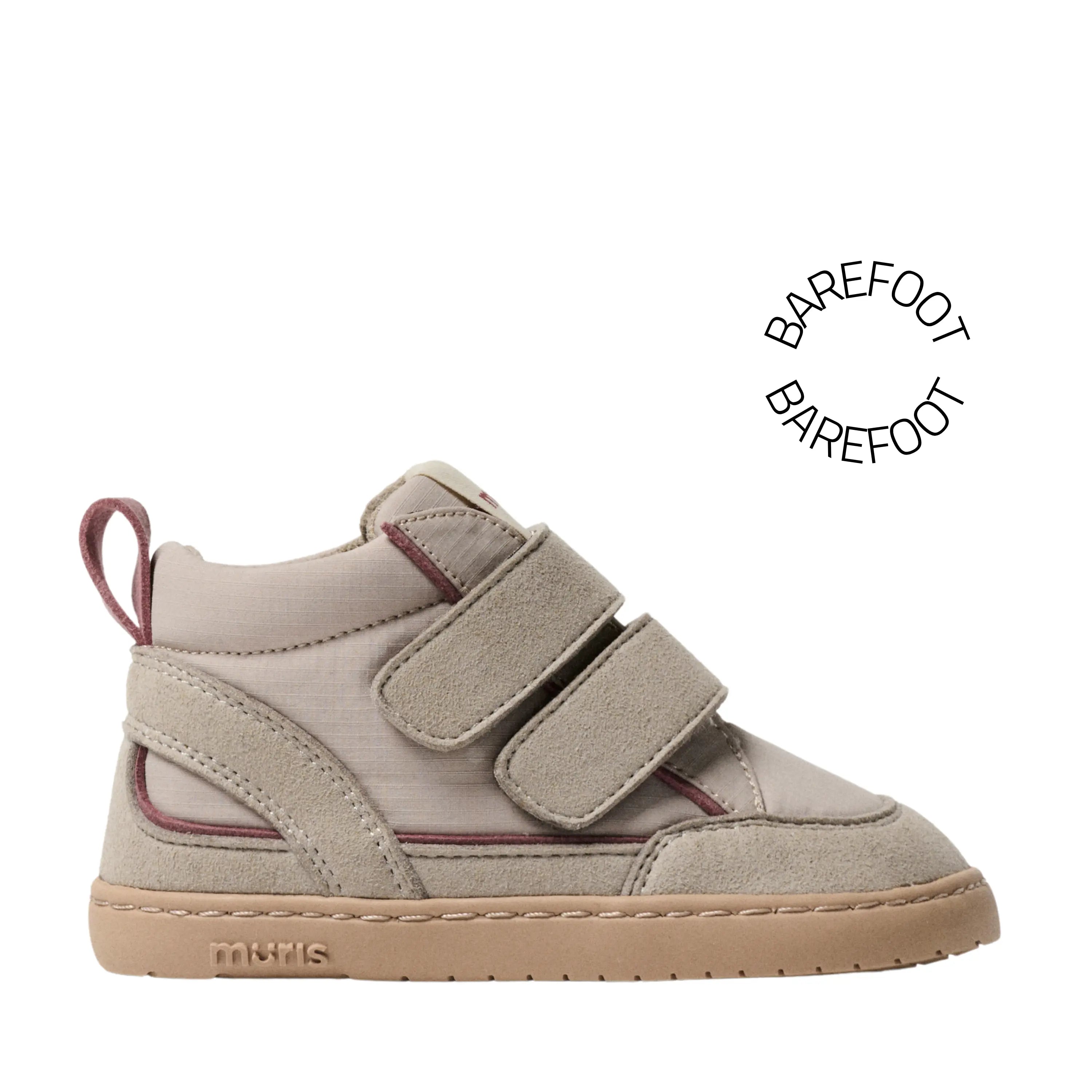 MURIS Baskets Barefoot Dublin Mini Light Gray ma petite pointure 