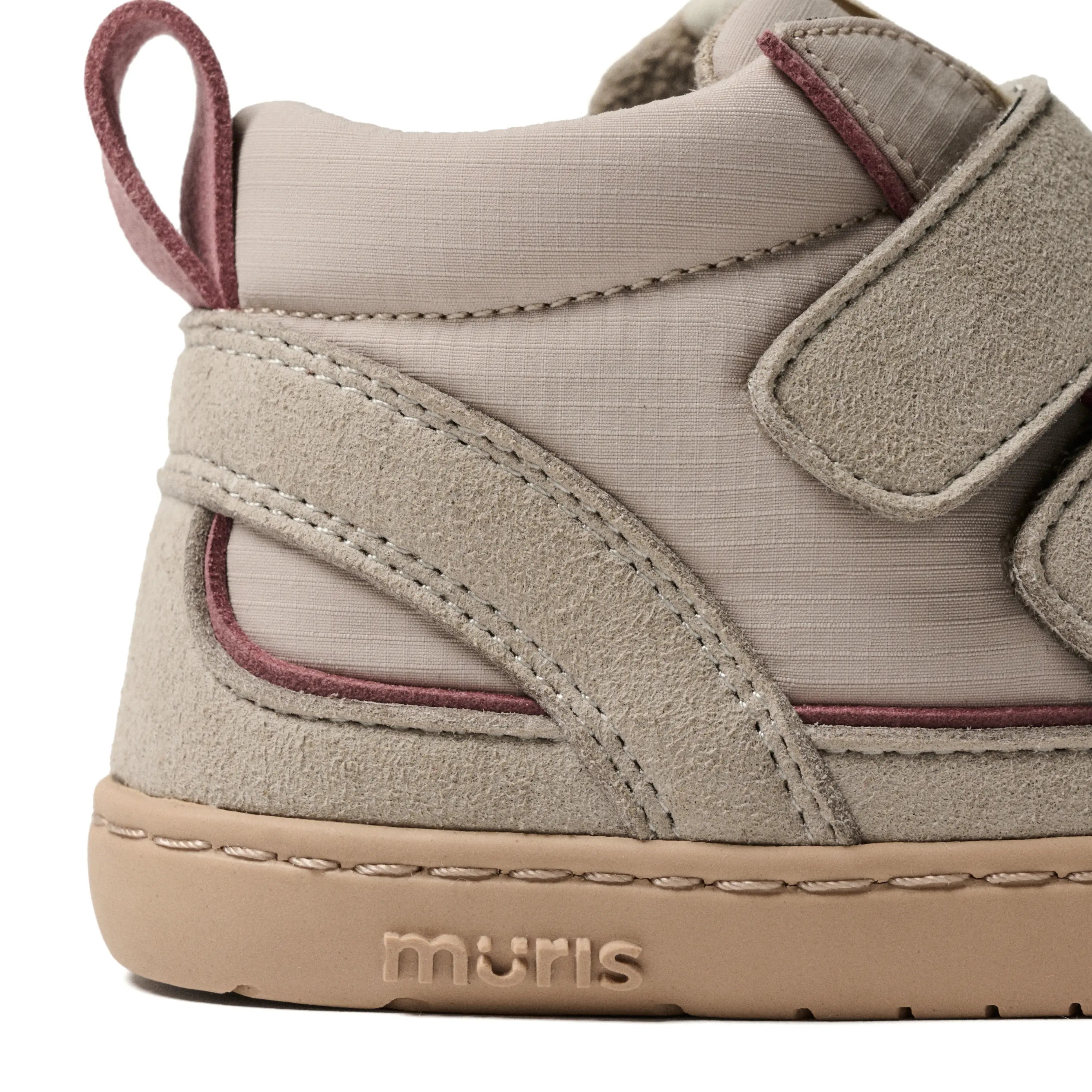 MURIS Baskets Barefoot Dublin Mini Light Gray ma petite pointure 