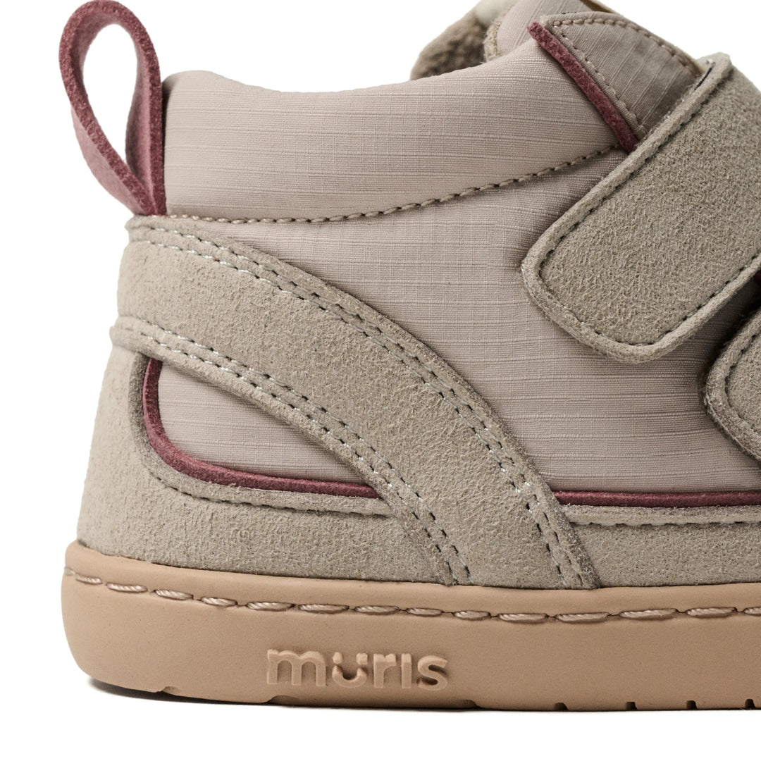 MURIS Baskets Barefoot Dublin Mini Light Gray ma petite pointure 