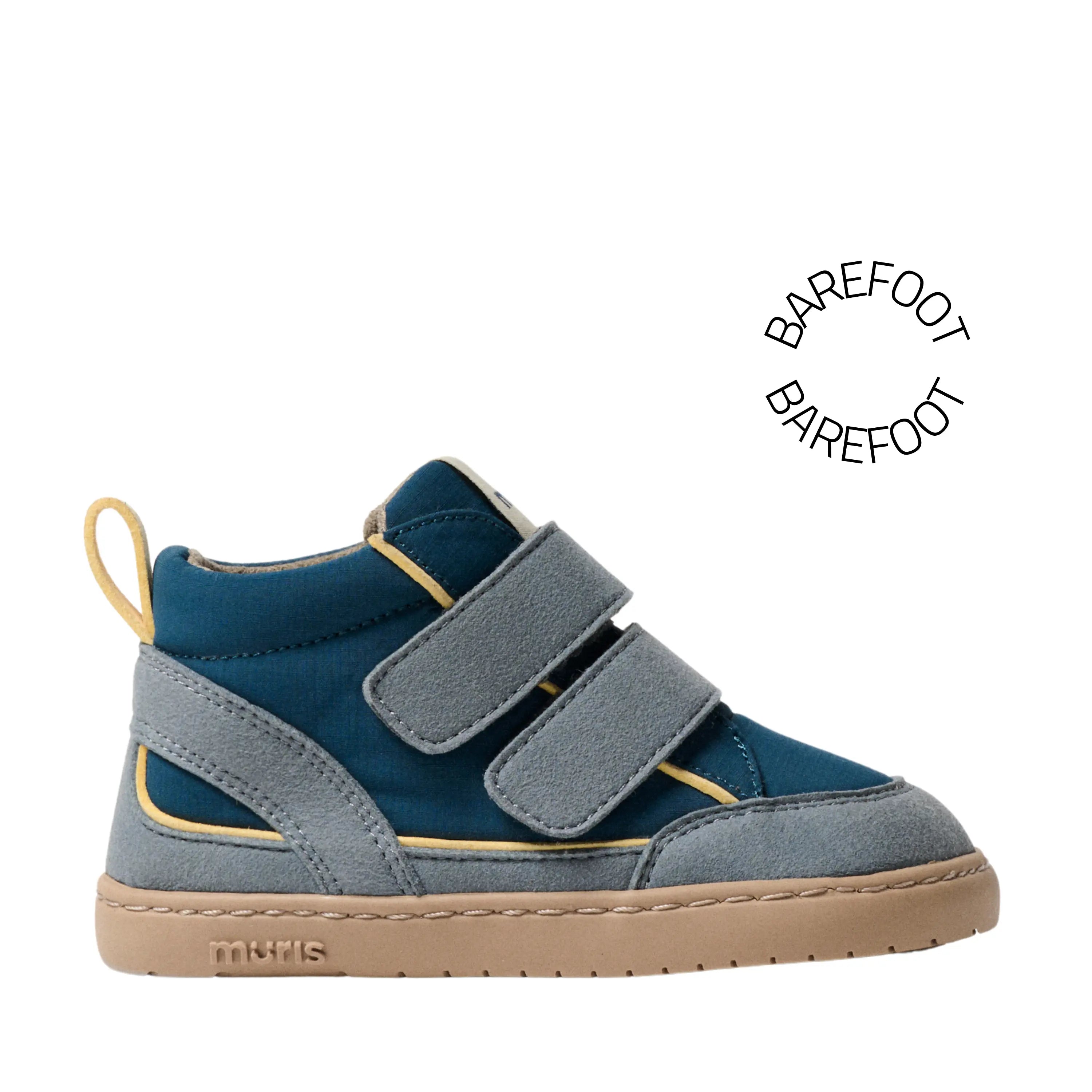 MURIS Baskets Barefoot Dublin Mini Navy Blue ma petite pointure 