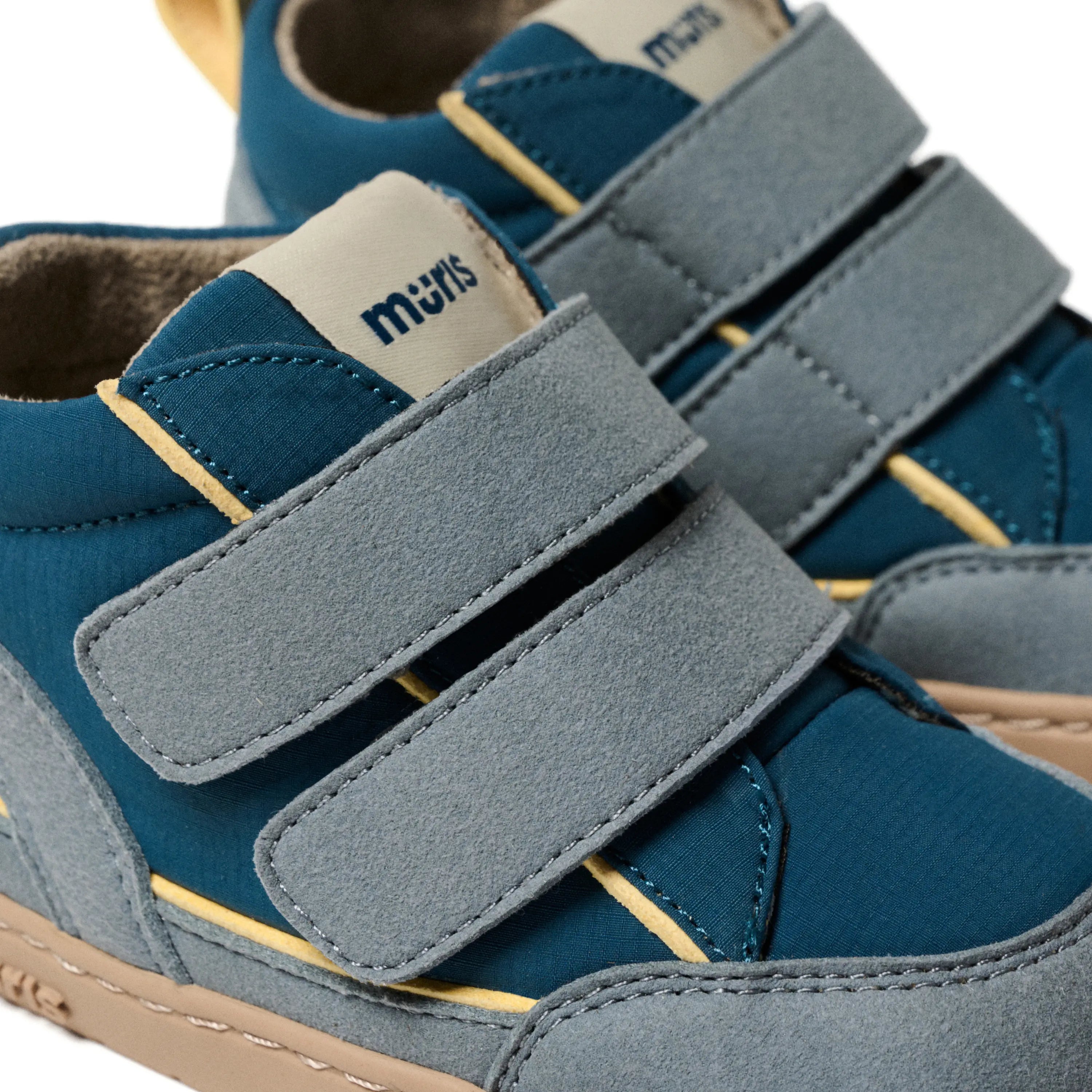 MURIS Baskets Barefoot Dublin Mini Navy Blue ma petite pointure 