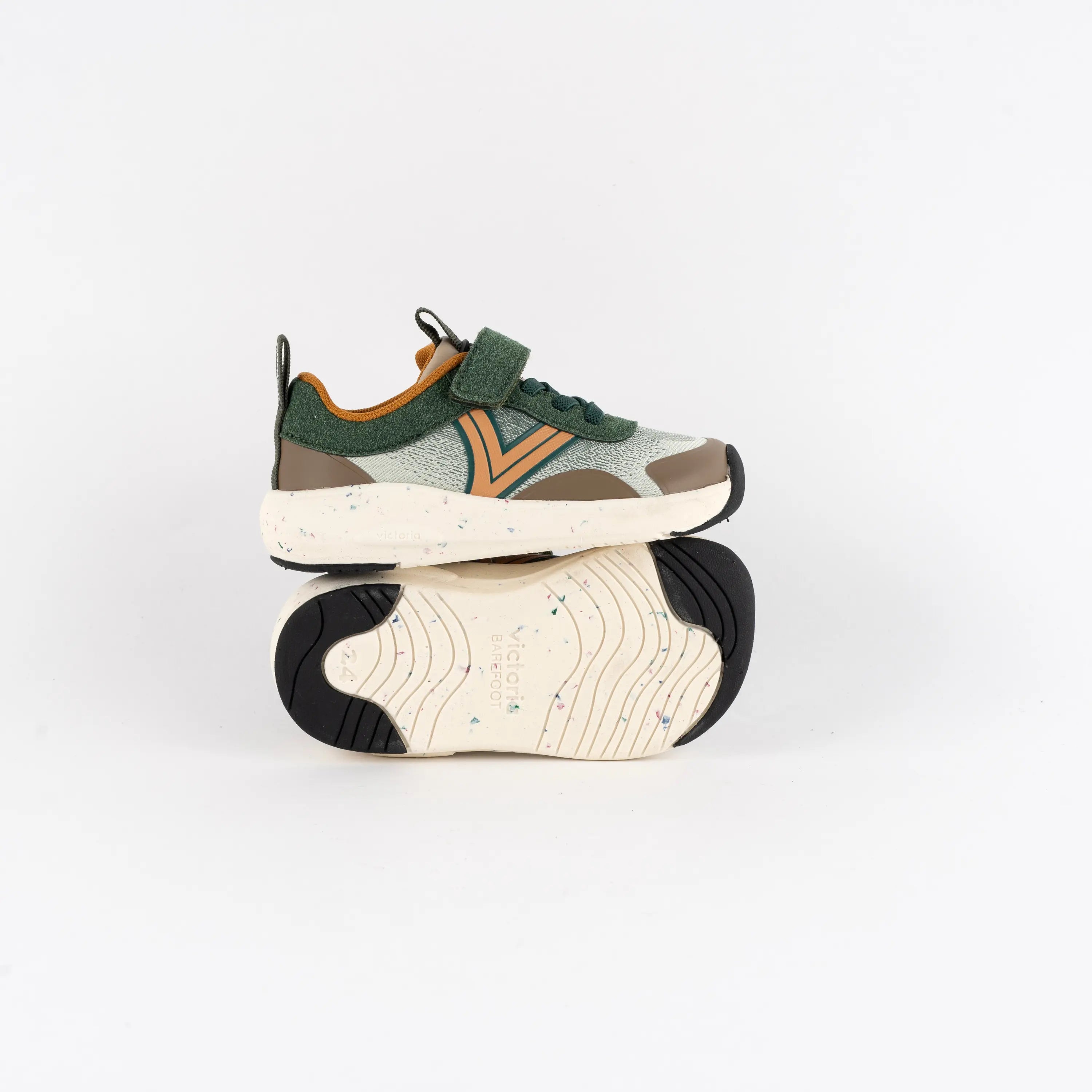 VICTORIA Baskets Barefoot Kai Scratch Mesh et Elastique Botella ma petite pointure 