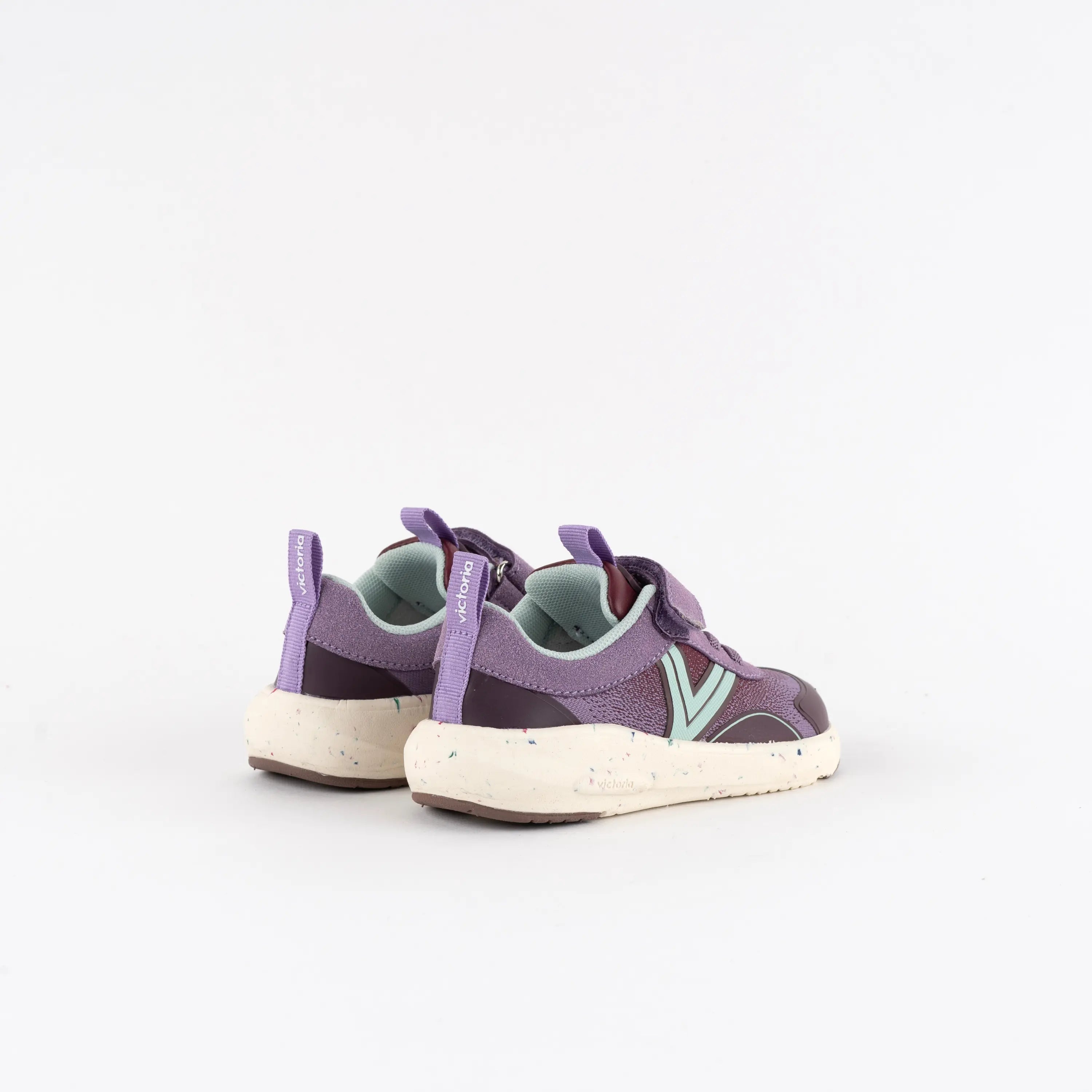 VICTORIA Baskets Barefoot Kai Scratch Mesh et Elastique Malva ma petite pointure 