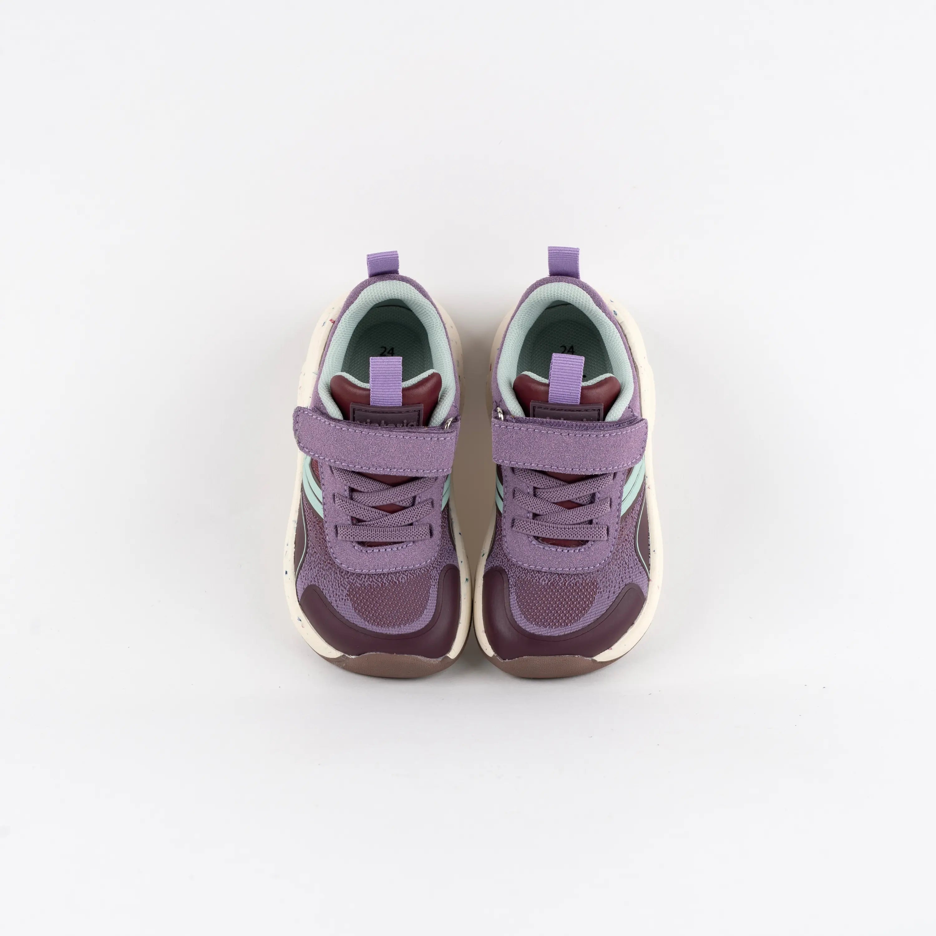VICTORIA Baskets Barefoot Kai Scratch Mesh et Elastique Malva ma petite pointure 
