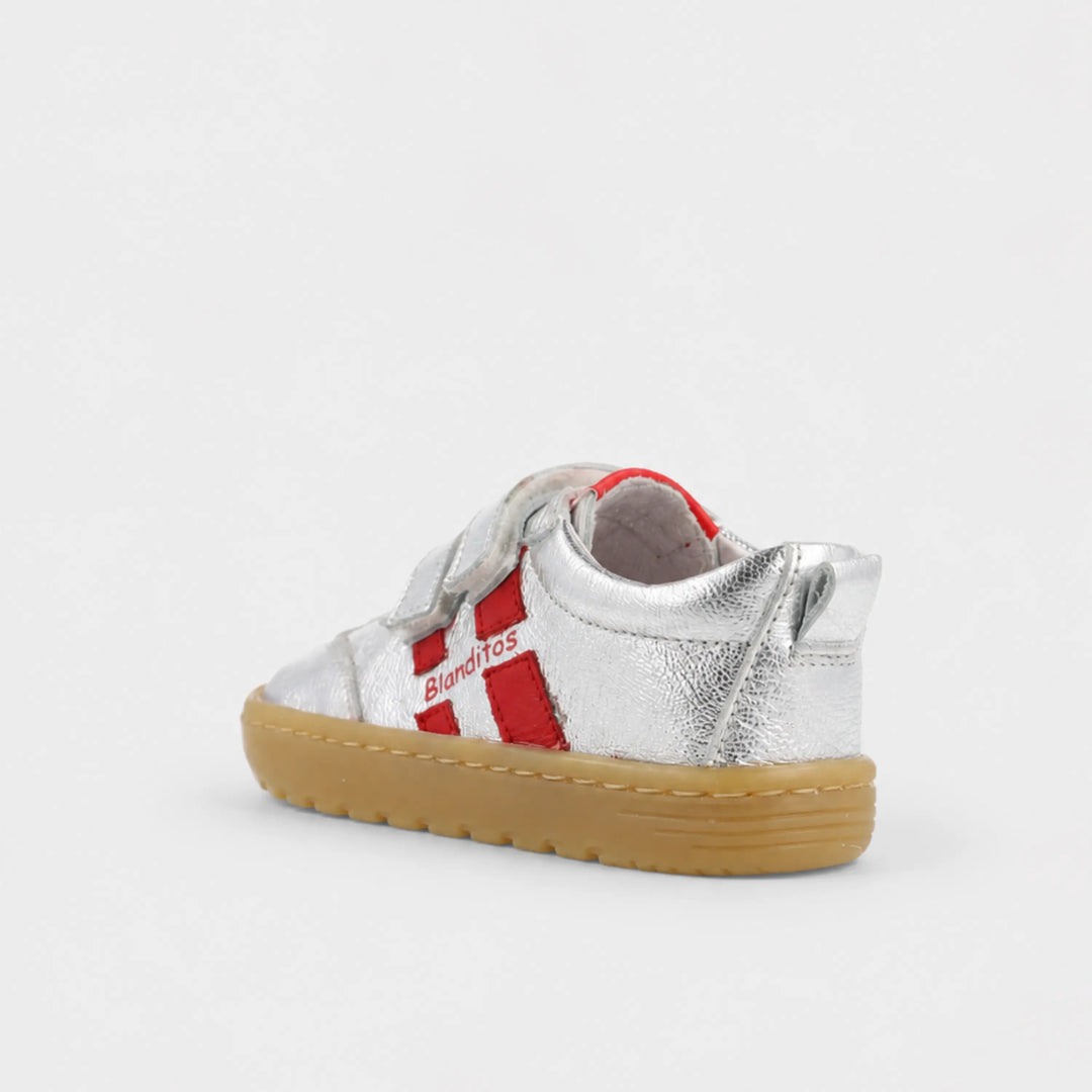 BLANDITOS Baskets Barefoot Lisboa Argent ma petite pointure 