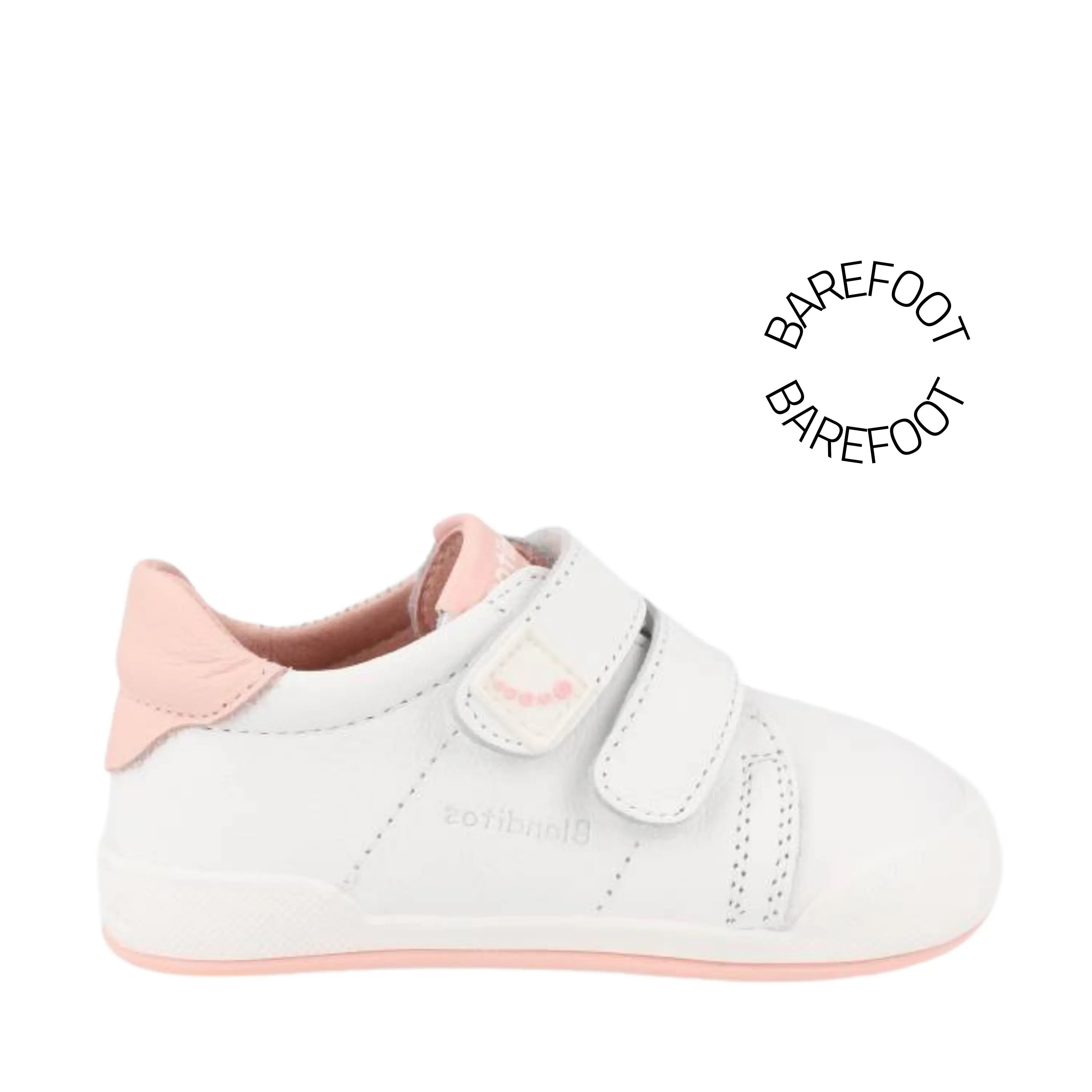 baskets Barefoot Londres Rose Blanditos 