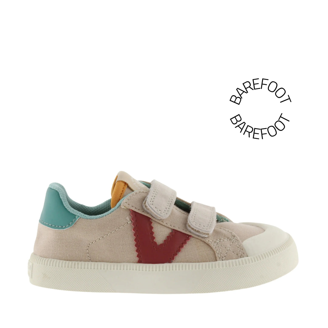 baskets en toile barefoot oliver beige de victoria