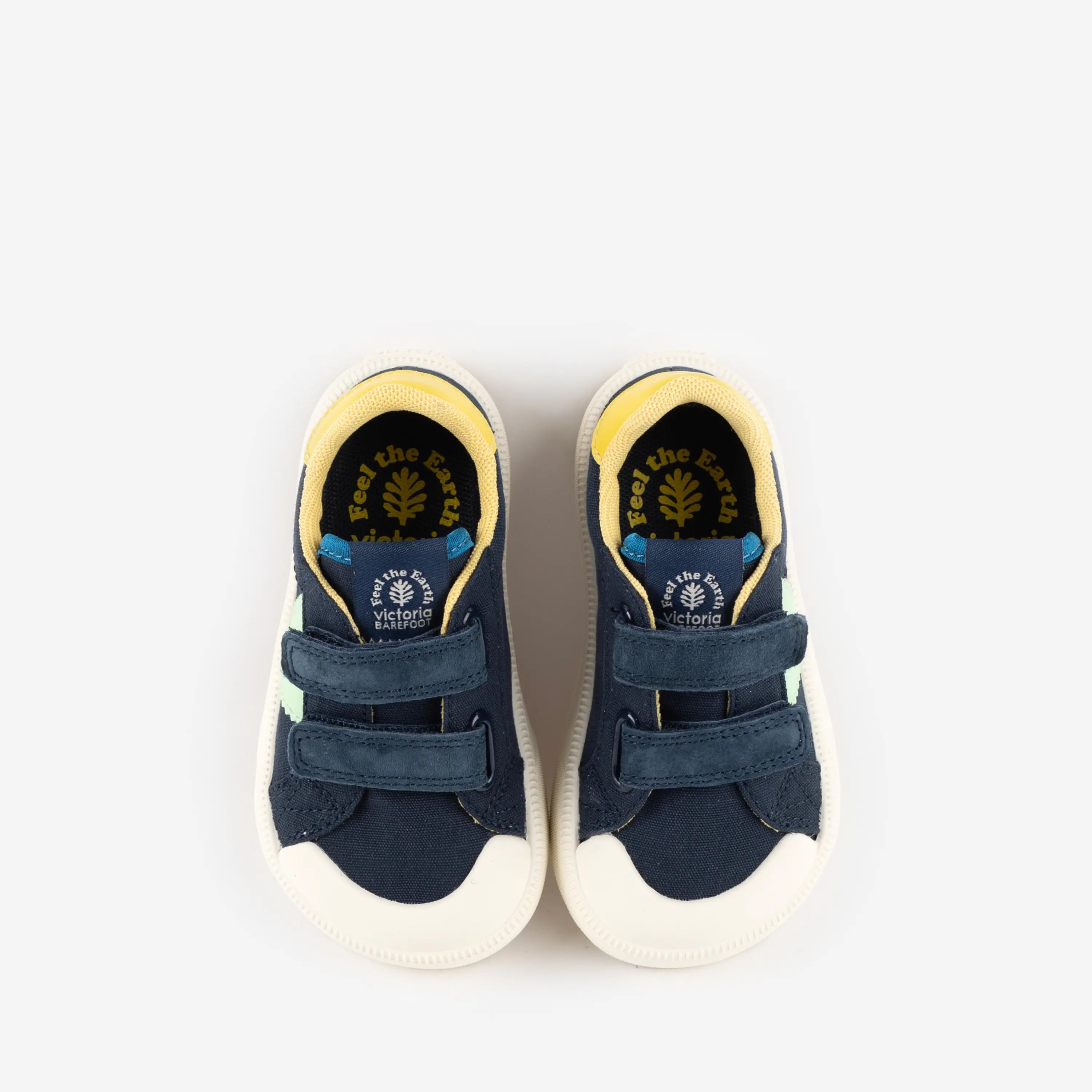 baskets  en toile victoria barefoot oliver bleu marine