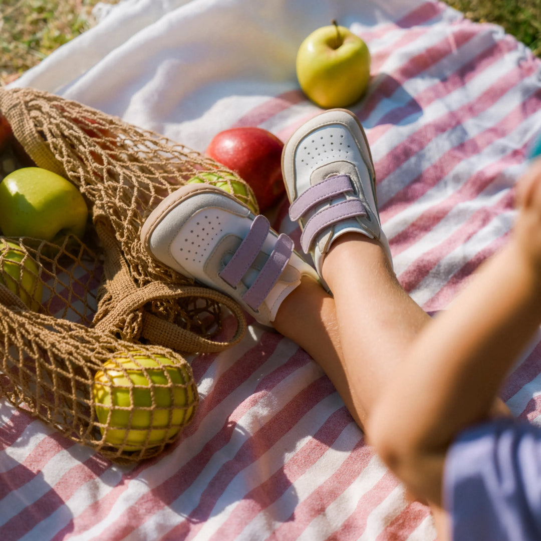 baskets muris barefoot véganes petra mini malva