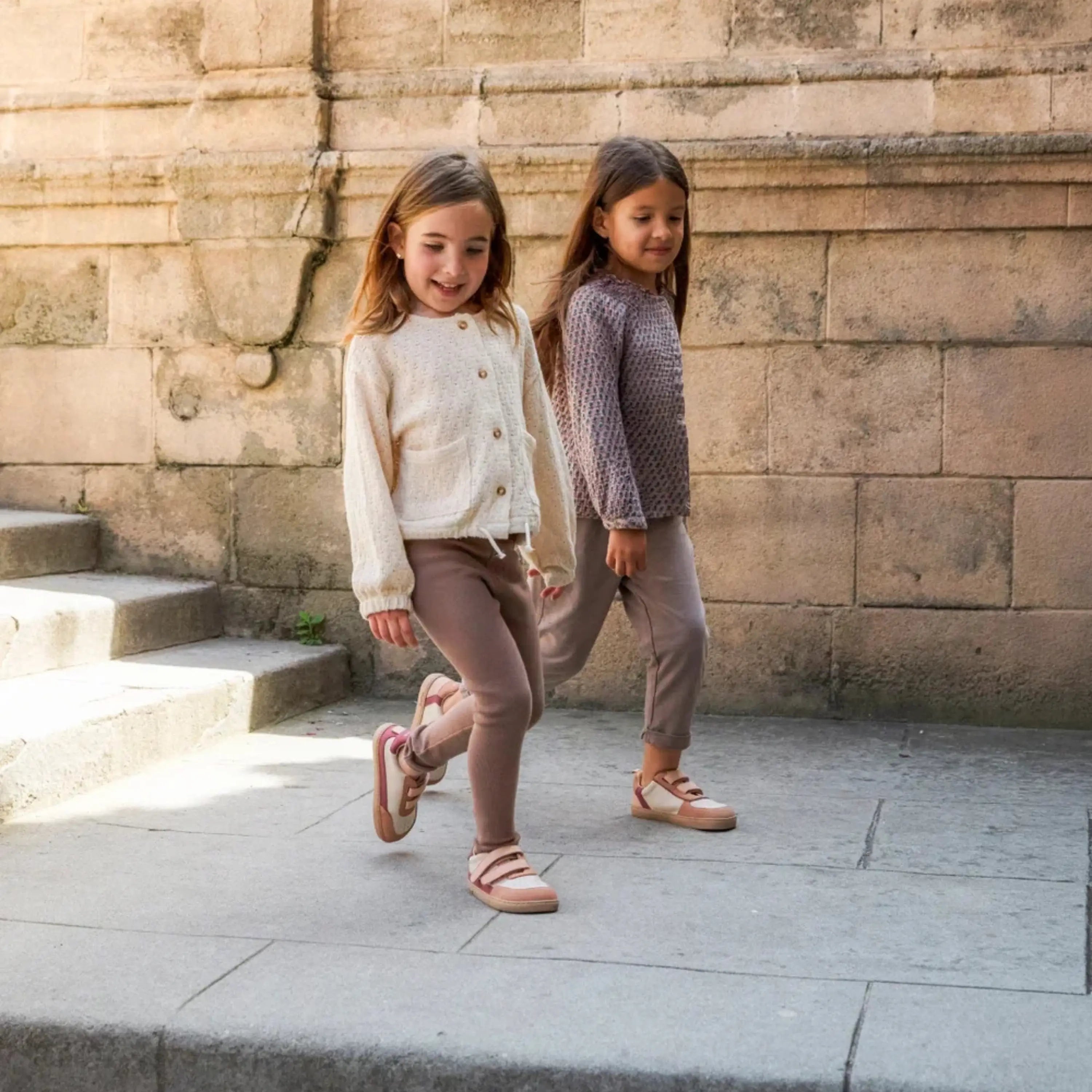 MURIS Baskets Barefoot Petra Mini Pink ma petite pointure 