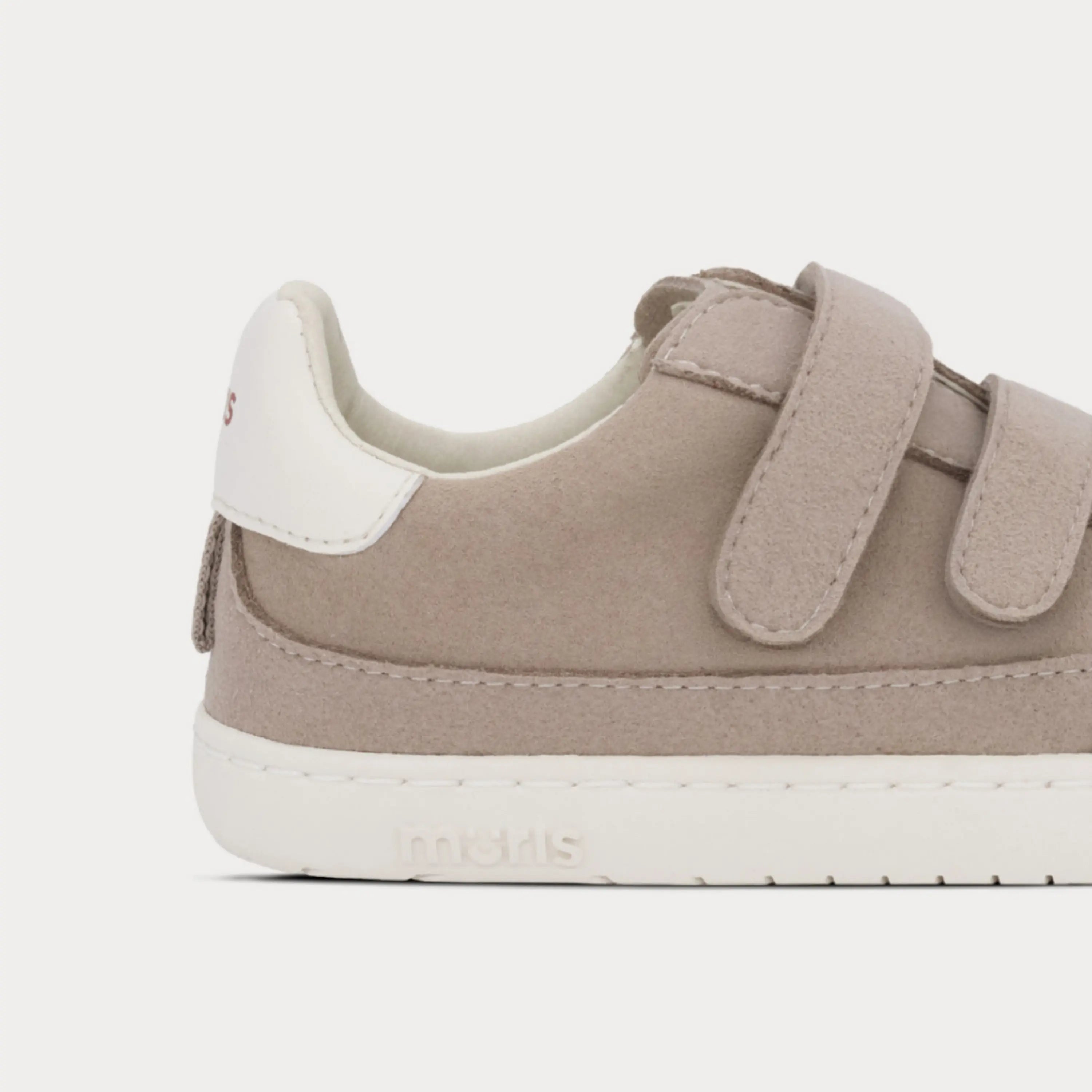 baskets veganes barefoot petra mini taupe muris