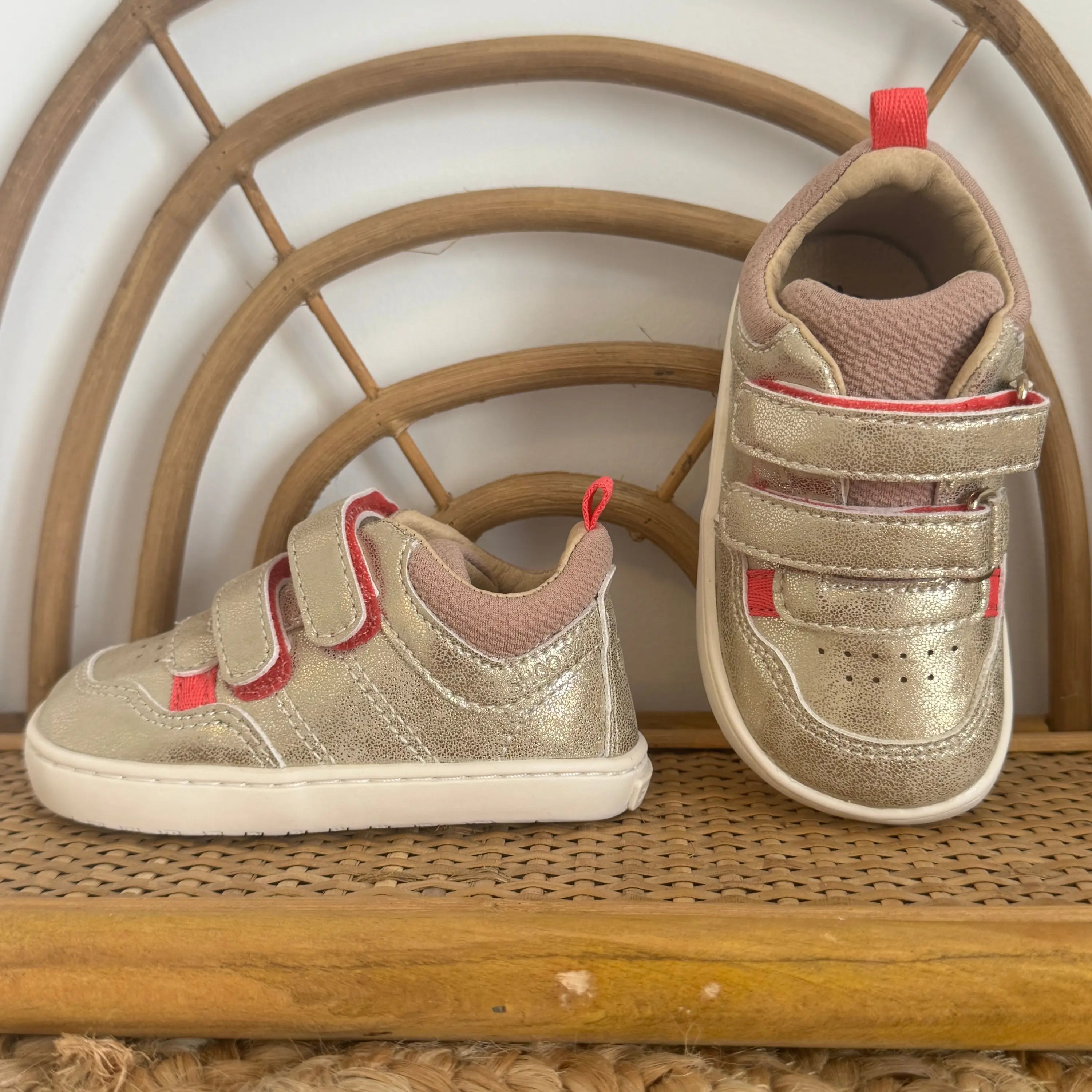 SHOO POM Baskets Barefoot Tooties Easy Pur Laminato Platine ma petite pointure 