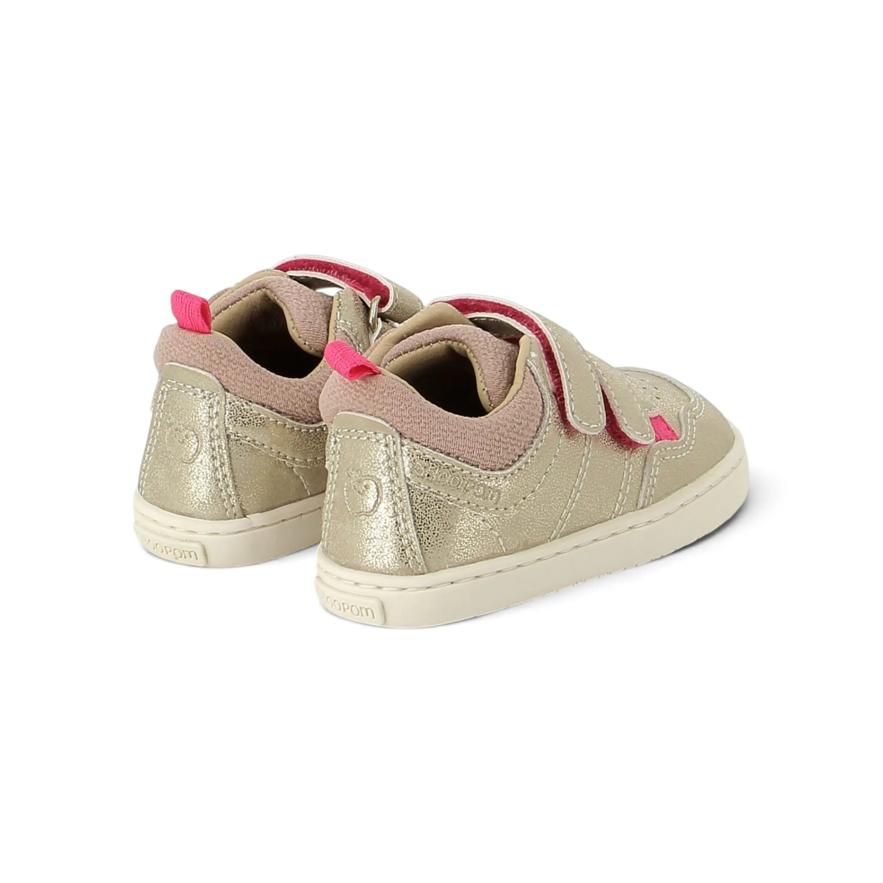 SHOO POM Baskets Barefoot Tooties Easy Pur Laminato Platine ma petite pointure 