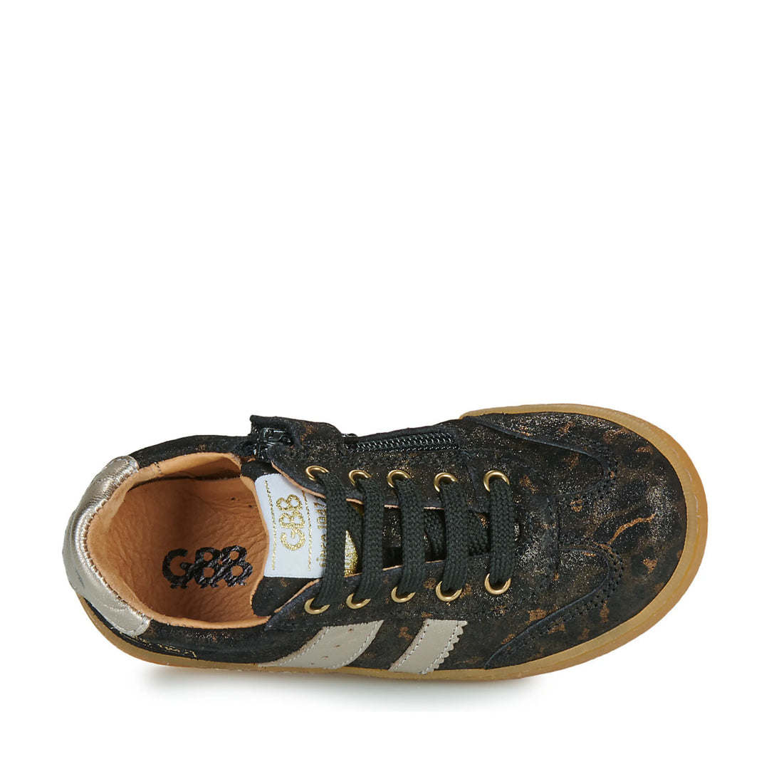 GBB Baskets Berange Twist Leopard Bronze ma petite pointure 