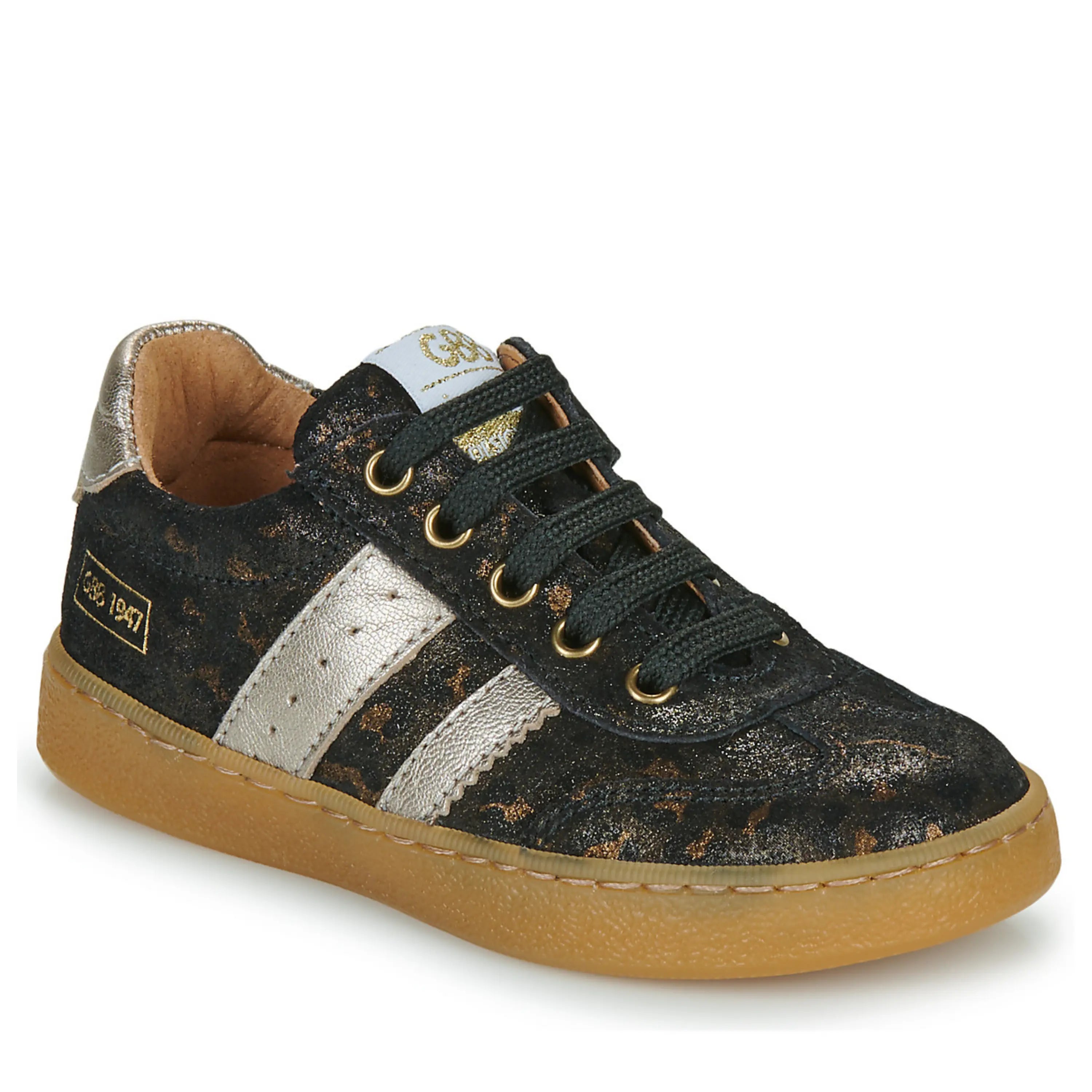 GBB Baskets Berange Twist Leopard Bronze ma petite pointure 