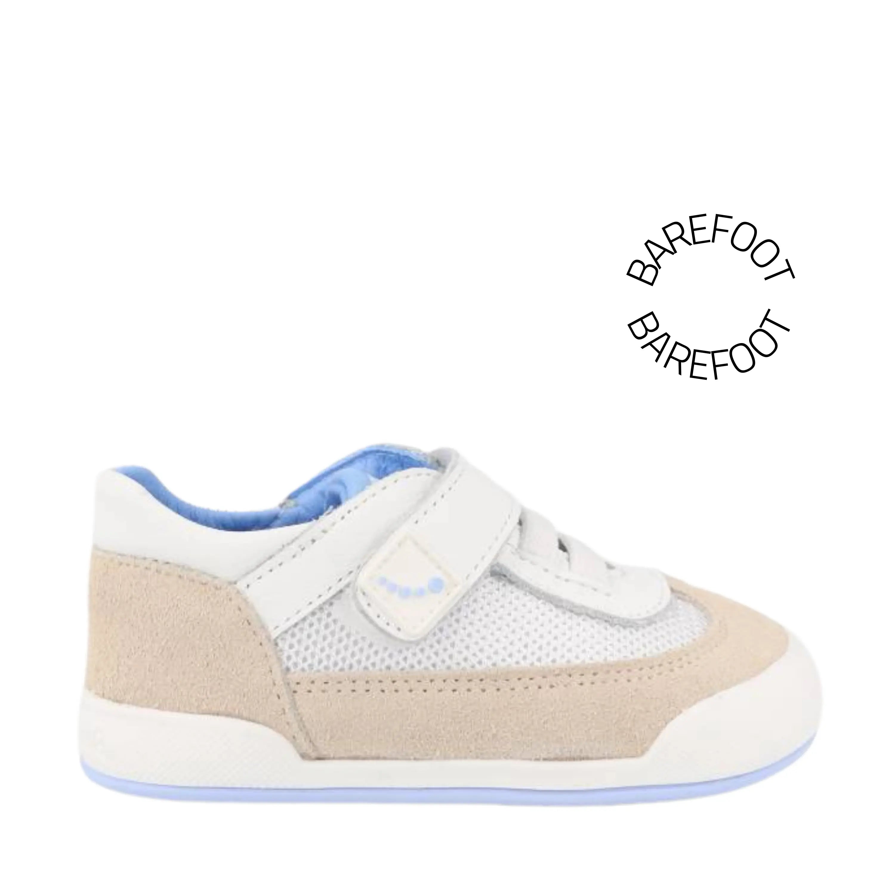BLANDITOS Baskets Cuir Barefoot Modena Azul ma petite pointure 