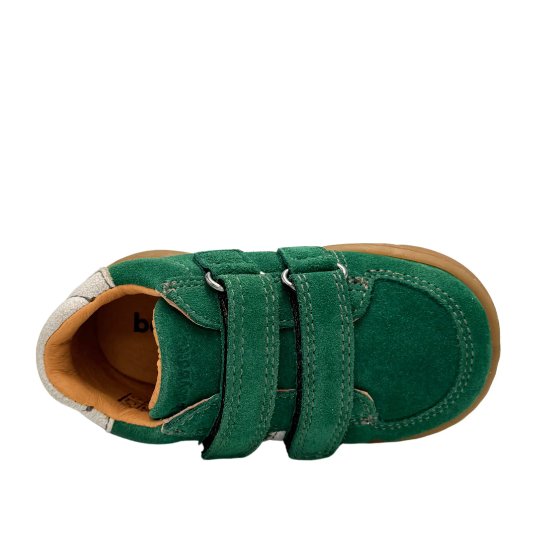BABYBOTTE Baskets Farel Velcro Velour Vert ma petite pointure 