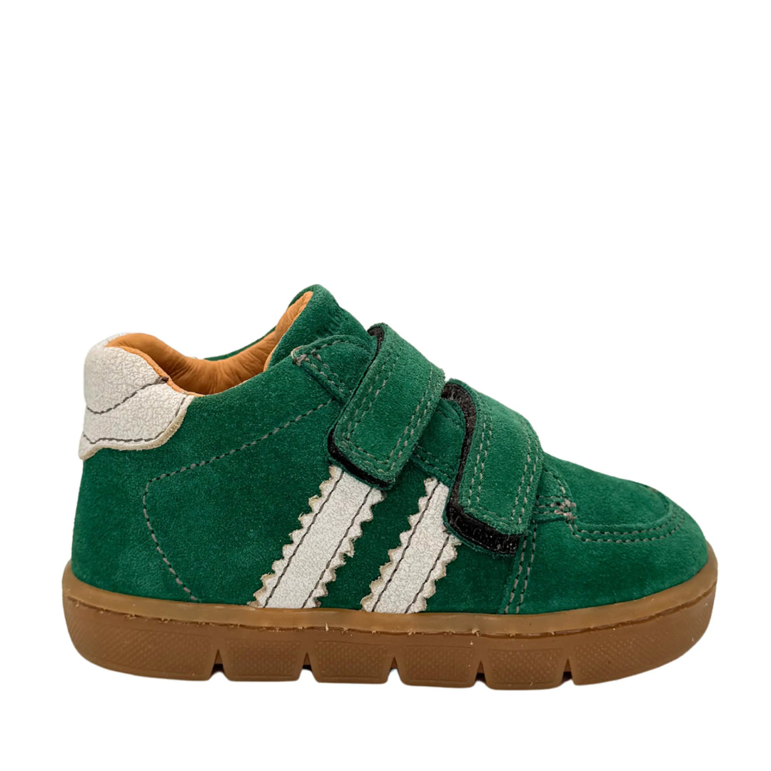 BABYBOTTE Baskets Farel Velcro Velour Vert ma petite pointure 