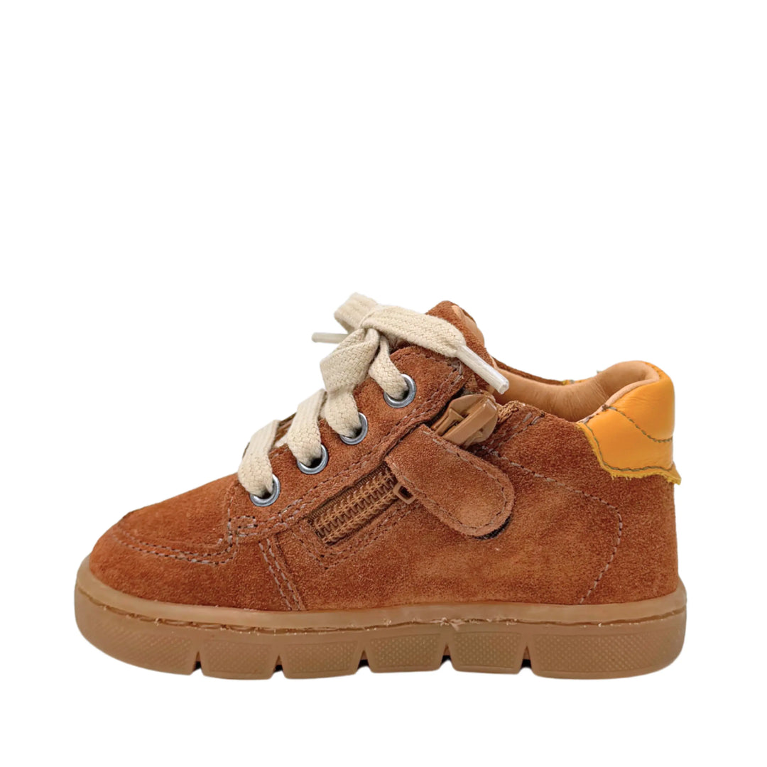 BABYBOTTE Baskets Farel Velour Cognac ma petite pointure 