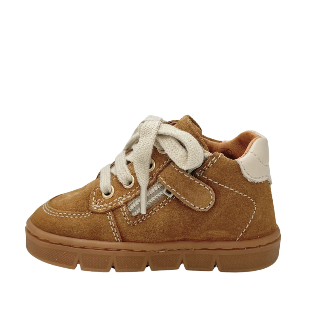 BABYBOTTE Baskets Farella Velour Noisette ma petite pointure 