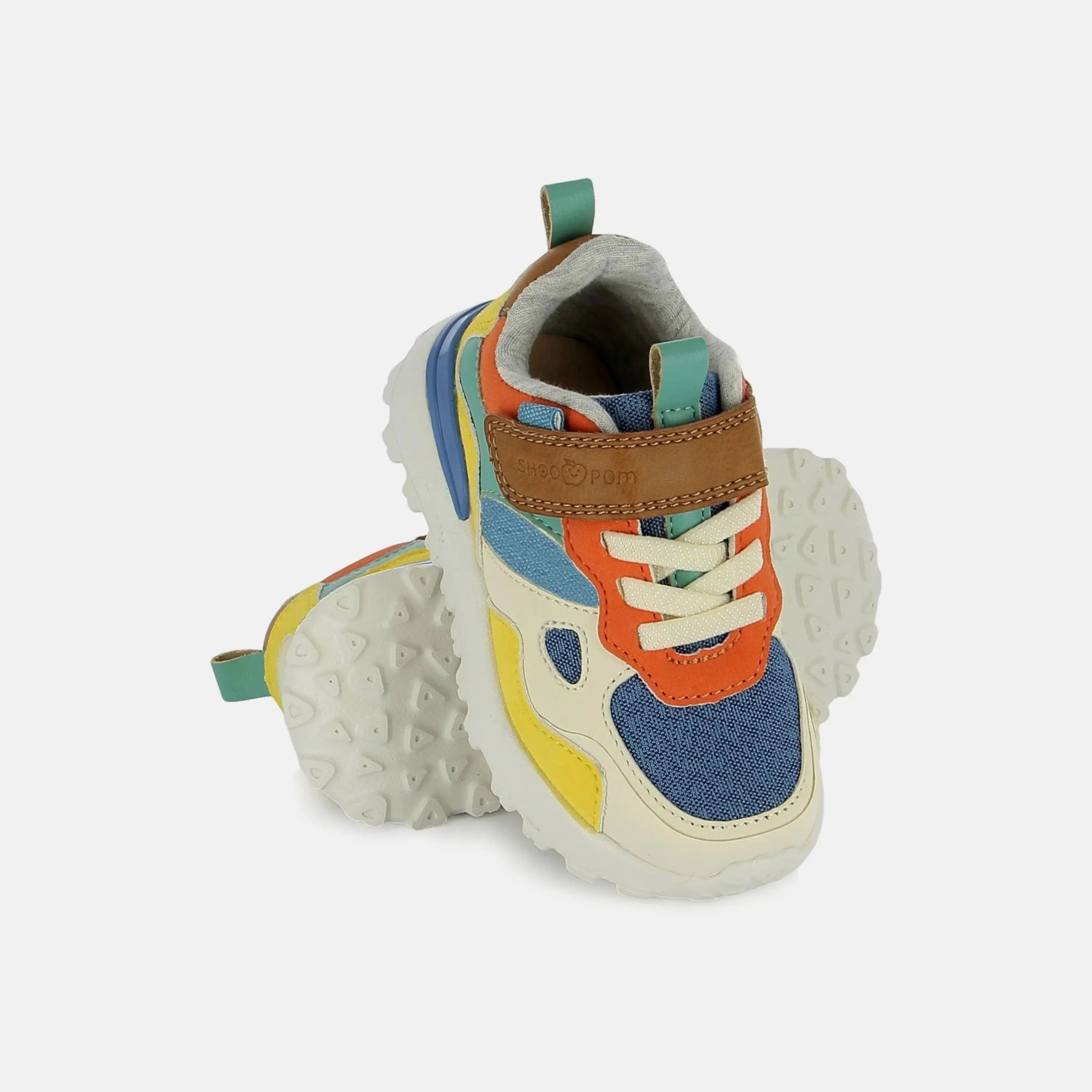 SHOO POM Baskets Joggy Scratch Multi Denim ma petite pointure 