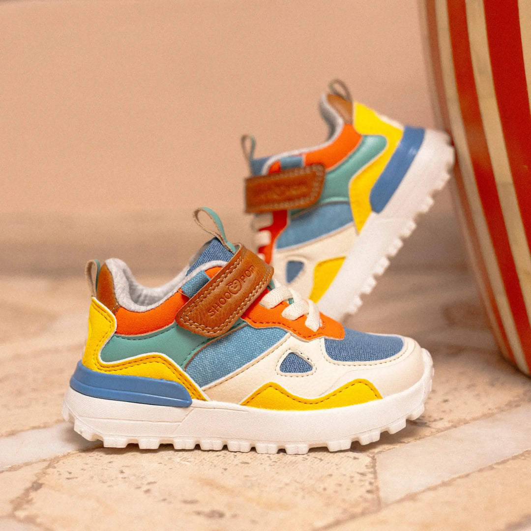 SHOO POM Baskets Joggy Scratch Multi Denim ma petite pointure 