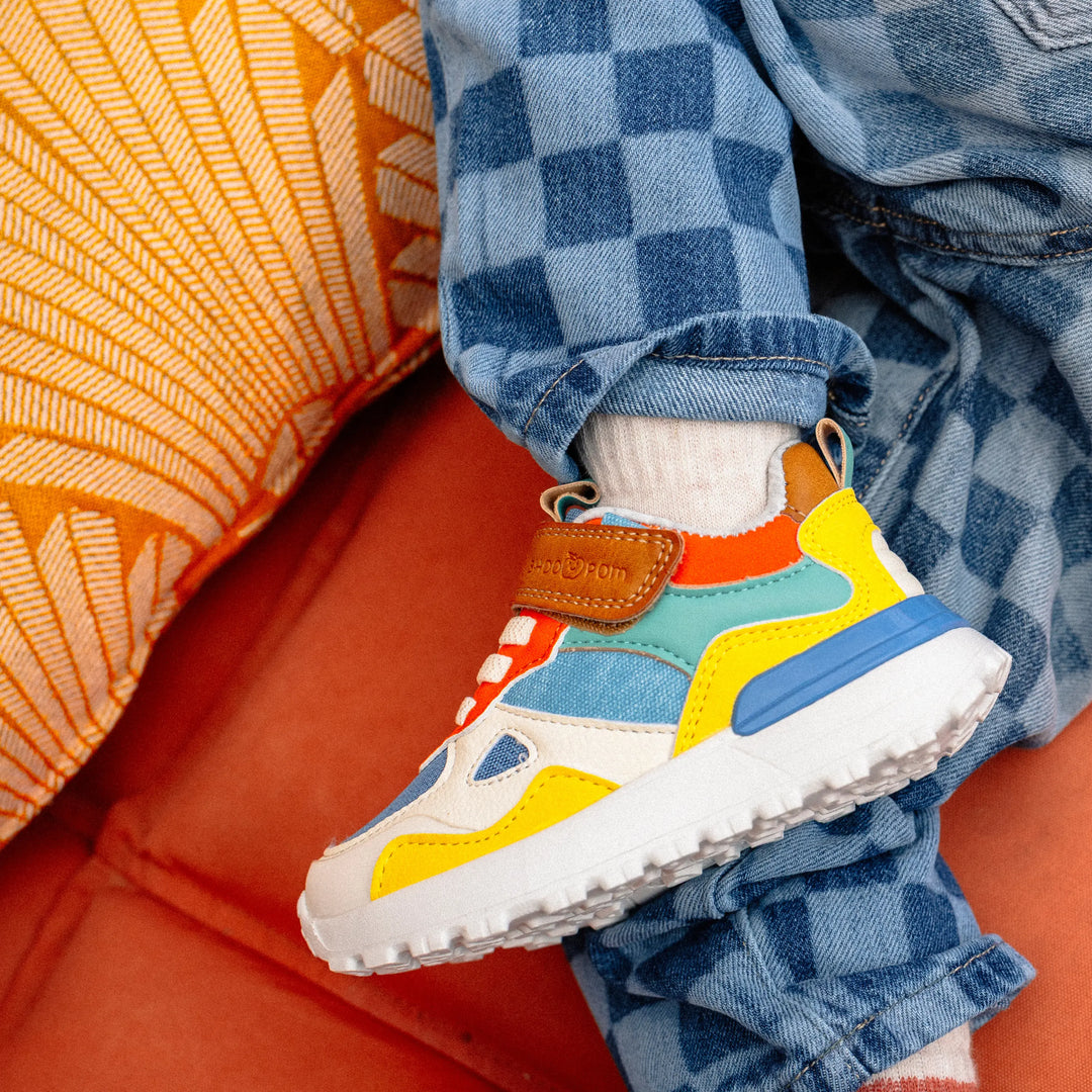 SHOO POM Baskets Joggy Scratch Multi Denim ma petite pointure 