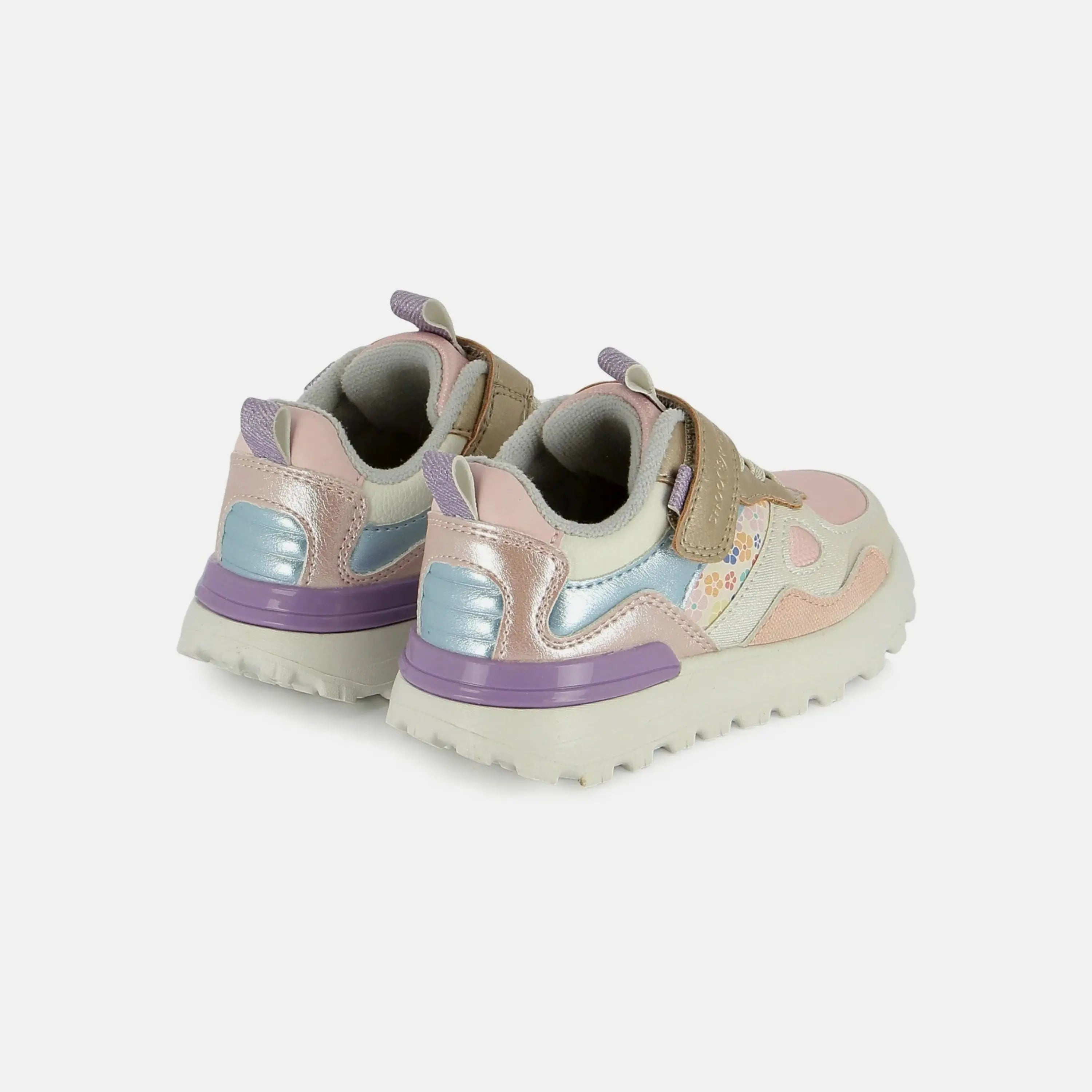 SHOO POM Baskets Joggy Scratch Nacre Poudre ma petite pointure 